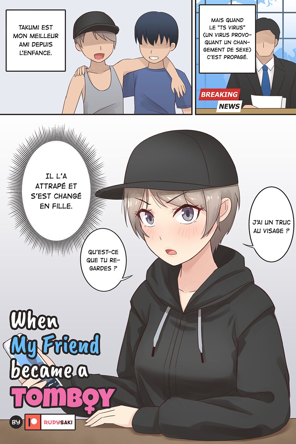 [RudySaki] When My Friend Became a Tomboy [French] {La sainte perv''} image number 1