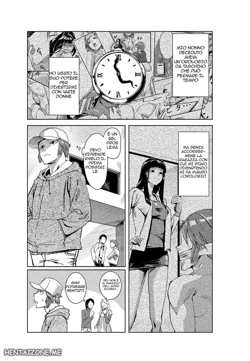 [Tamon] Dokidoki Time Paradise 2 ~Nuretari Sashitari~ | Tempo Bloccato 2 [Italian] image number 2