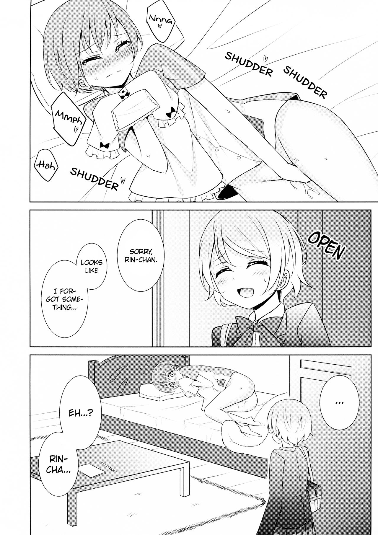 (C87) [Karoyaka Step (Fupe)] Kaijou Gentei Rin-Pana Yuri Hon (Love Live!) [English] [/u/ Scanlations] numero di immagine  6