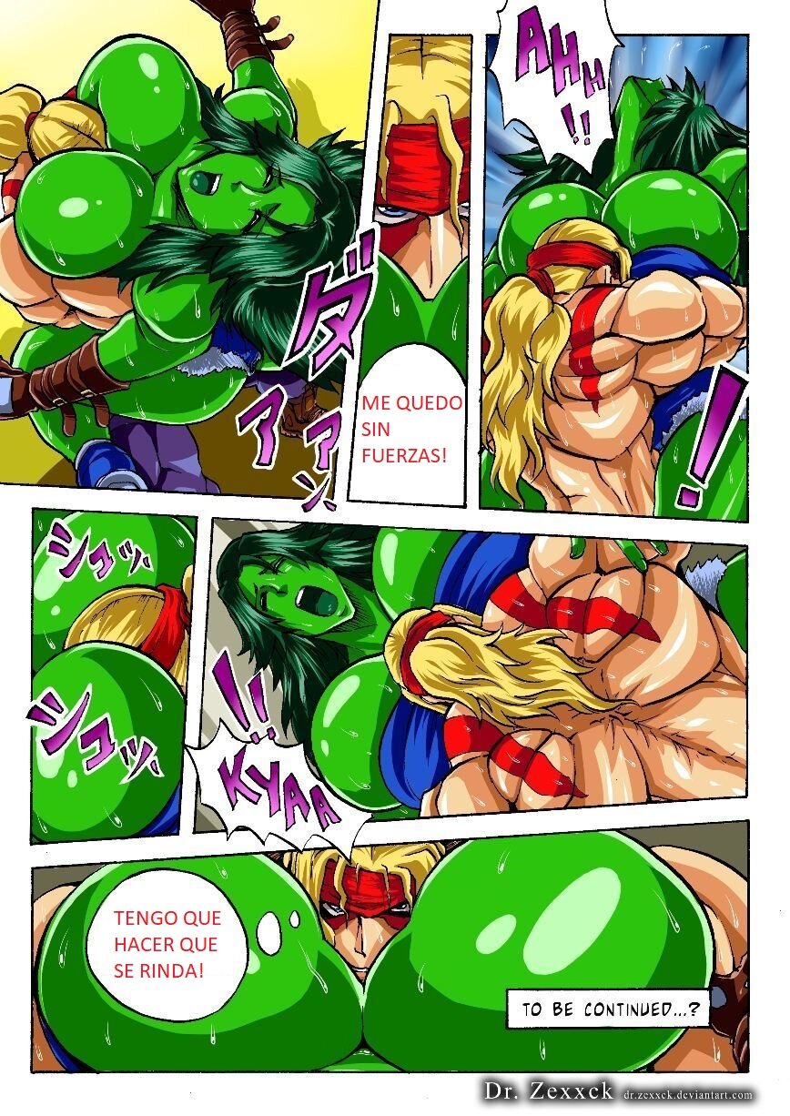 [DrZexxck] Alex vs. She Hulk  [Spanish] [traduccion_amateur] Bildnummer 5