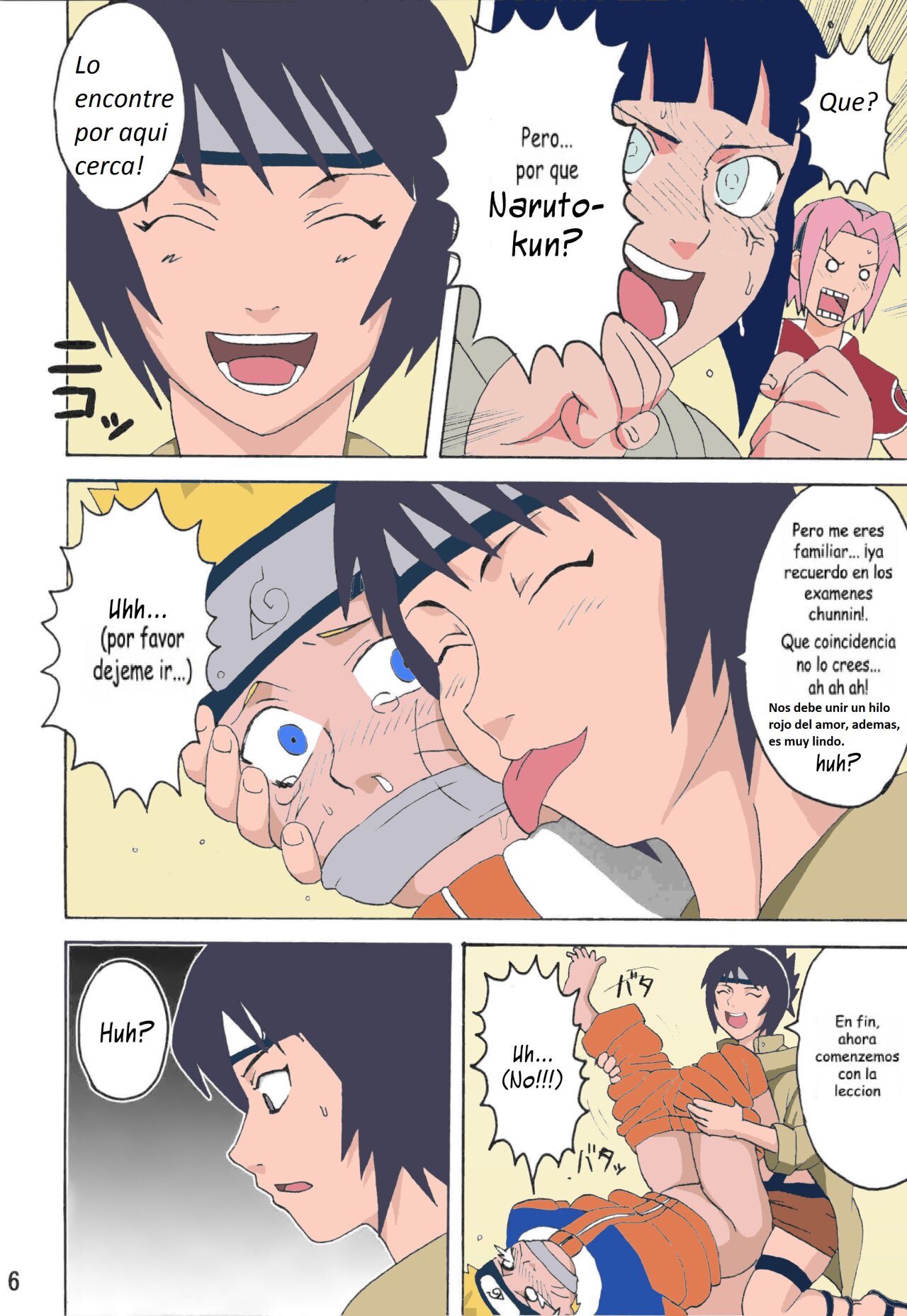 (C74) [Naruho-dou (Naruhodo)] Sekai Ichi Uke Tai Anko no Jugyou | Anko's Class (Naruto) [Spanish] [traduccion_amateur] Bildnummer 6