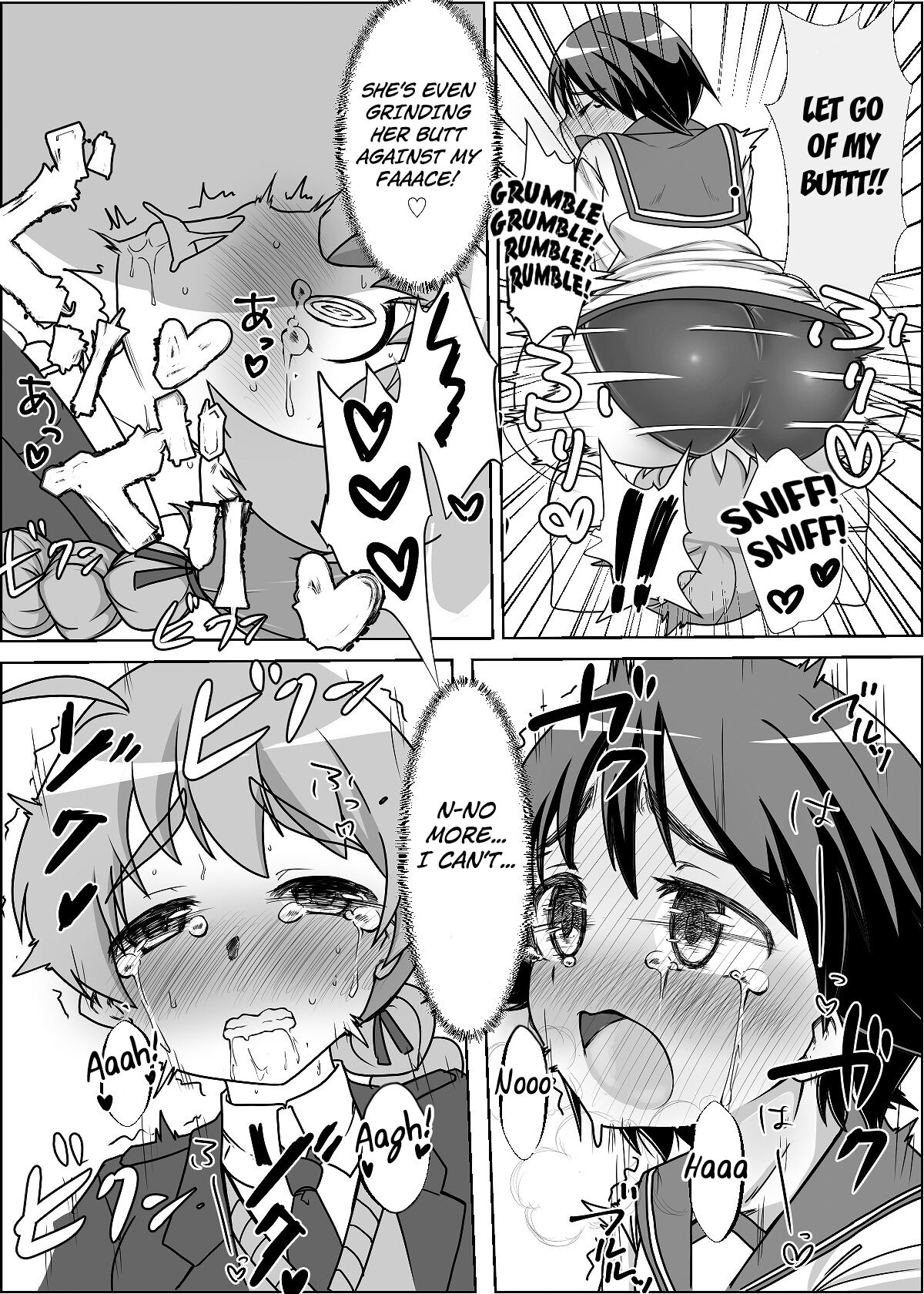 [kaibutsu wo Koeta Kaibutsu] Sutopan Manga 1 (witches panties manga 1) [English] [Kuraudo] изображение № 16