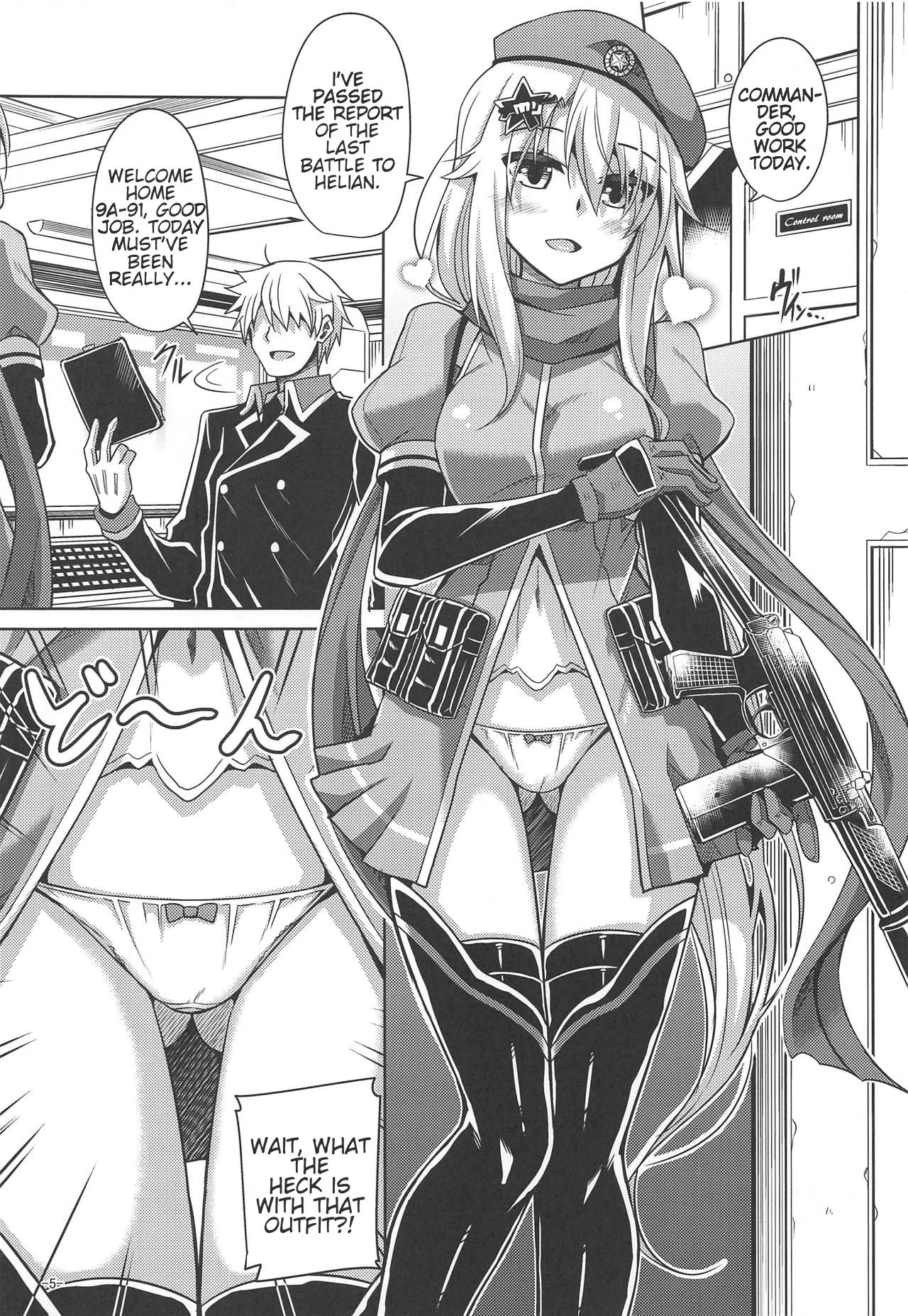 (C95) [Dokomademo Aoi Sora ni Ukabu Niku. (Nikusoukyuu.)] 9a-91-chan wa Miraretai. | 9a-91-Chan Wants To Be Looked At. (Girls' Frontline) [English] [MostProbablyNotChris] 4eme image