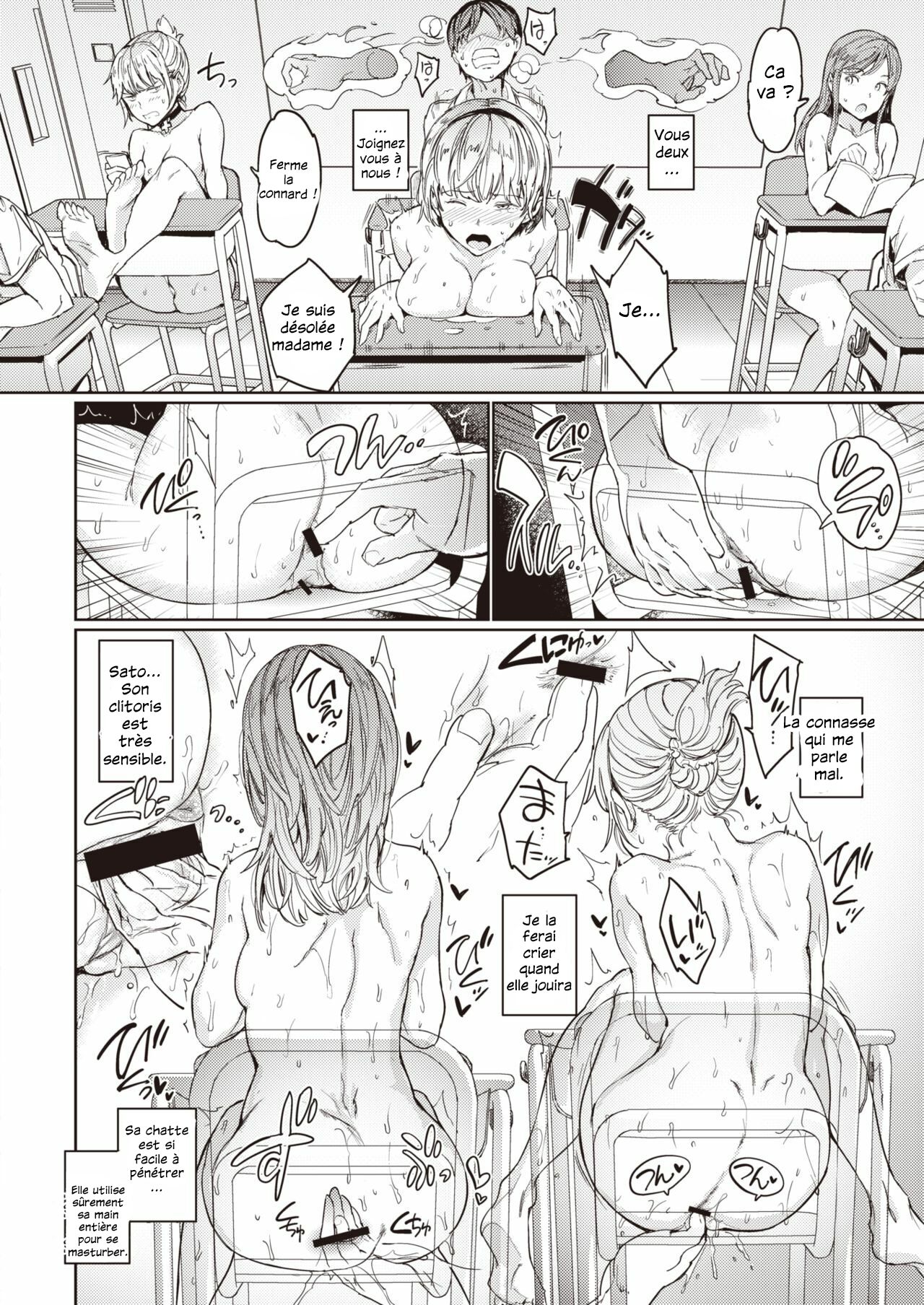 [mogg] Hadaka no Gakkou - Her daily naked life. (COMIC Kairakuten 2020-09) [French] [Julian378] [Digital] 图片编号 22