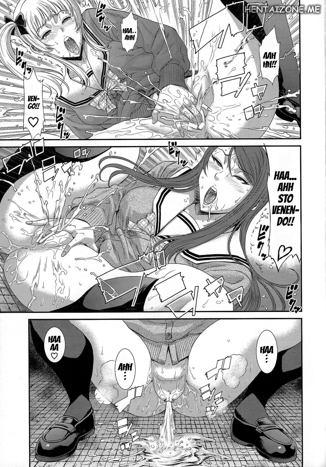 (C87) [Ozashiki (Sunagawa Tara)] TOKYO Charisma Koushuu Benjo PART.2 | Il Carismatico Bagno Pubblico di Tokyo PART.2 [Italian] image number 8