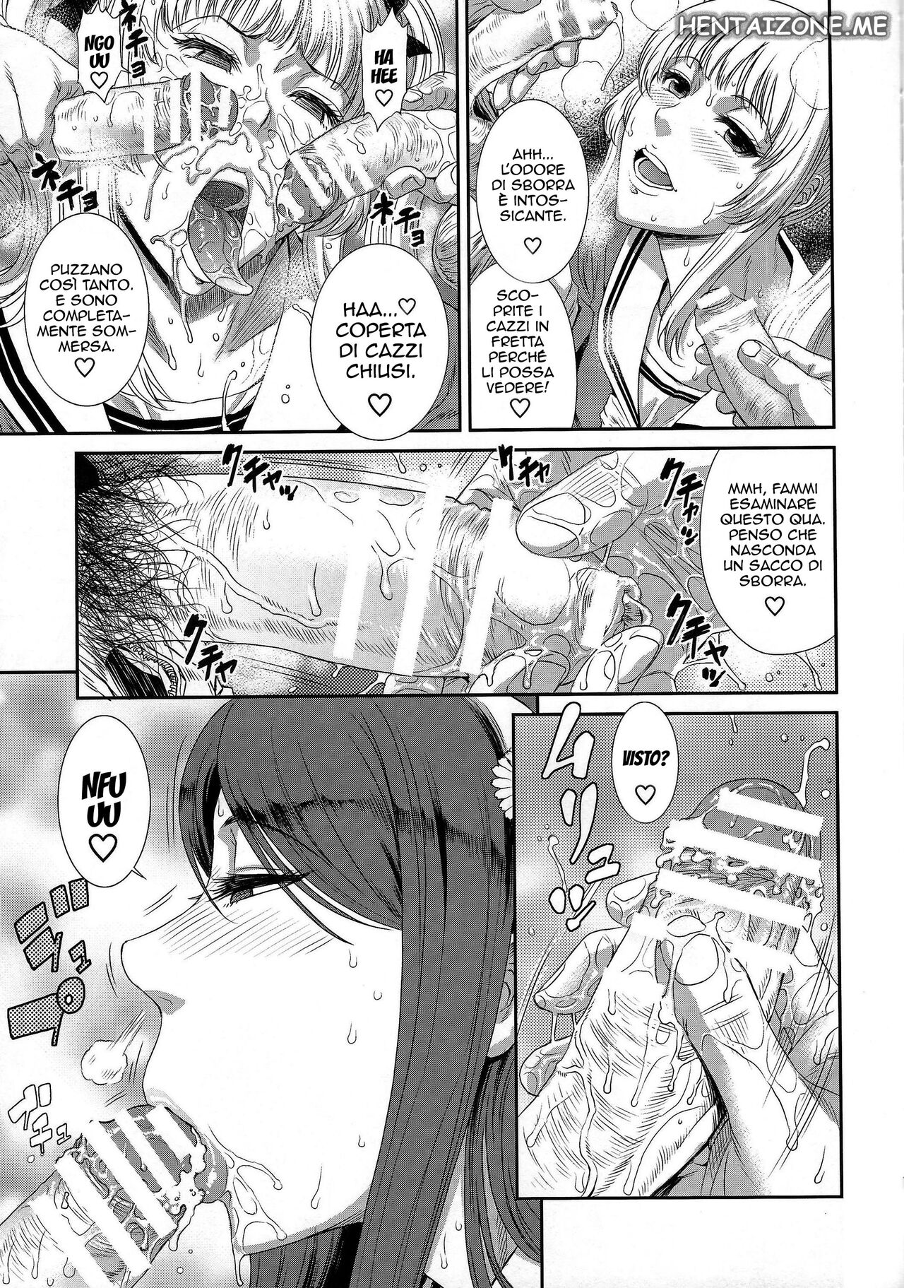 (C87) [Ozashiki (Sunagawa Tara)] TOKYO Charisma Koushuu Benjo PART.2 | Il Carismatico Bagno Pubblico di Tokyo PART.2 [Italian] image number 12