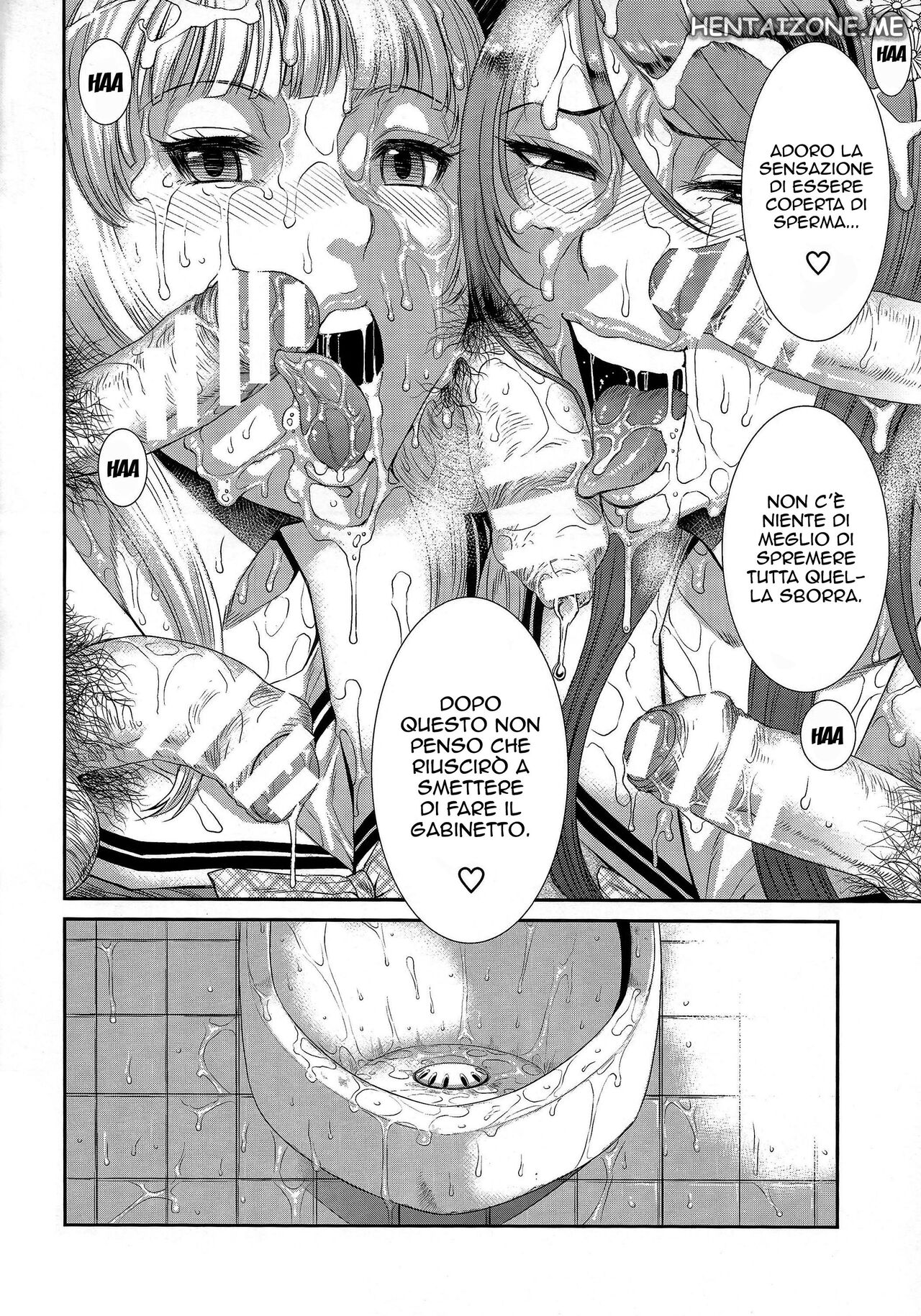 (C87) [Ozashiki (Sunagawa Tara)] TOKYO Charisma Koushuu Benjo PART.2 | Il Carismatico Bagno Pubblico di Tokyo PART.2 [Italian] image number 19