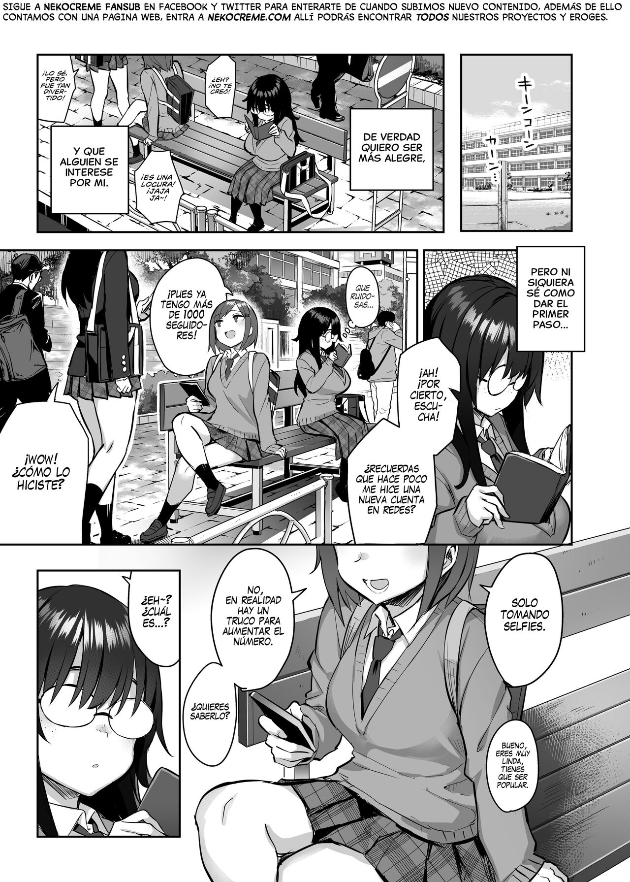 [Ichibocchi (Ichinomiya Yuu)] Moto InCha no Kyonyuu Yariman Imouto ga Erosugite, Onii-chan wa Mou...!! 0 ~Jimiko no Watashi ga Kawatta Riyuu~ | ¡¡No puedo con mi Hermanita comelibros ahora que se convirtió en una puta...!! 0 [Spanish] [NekoCreme] image number 5