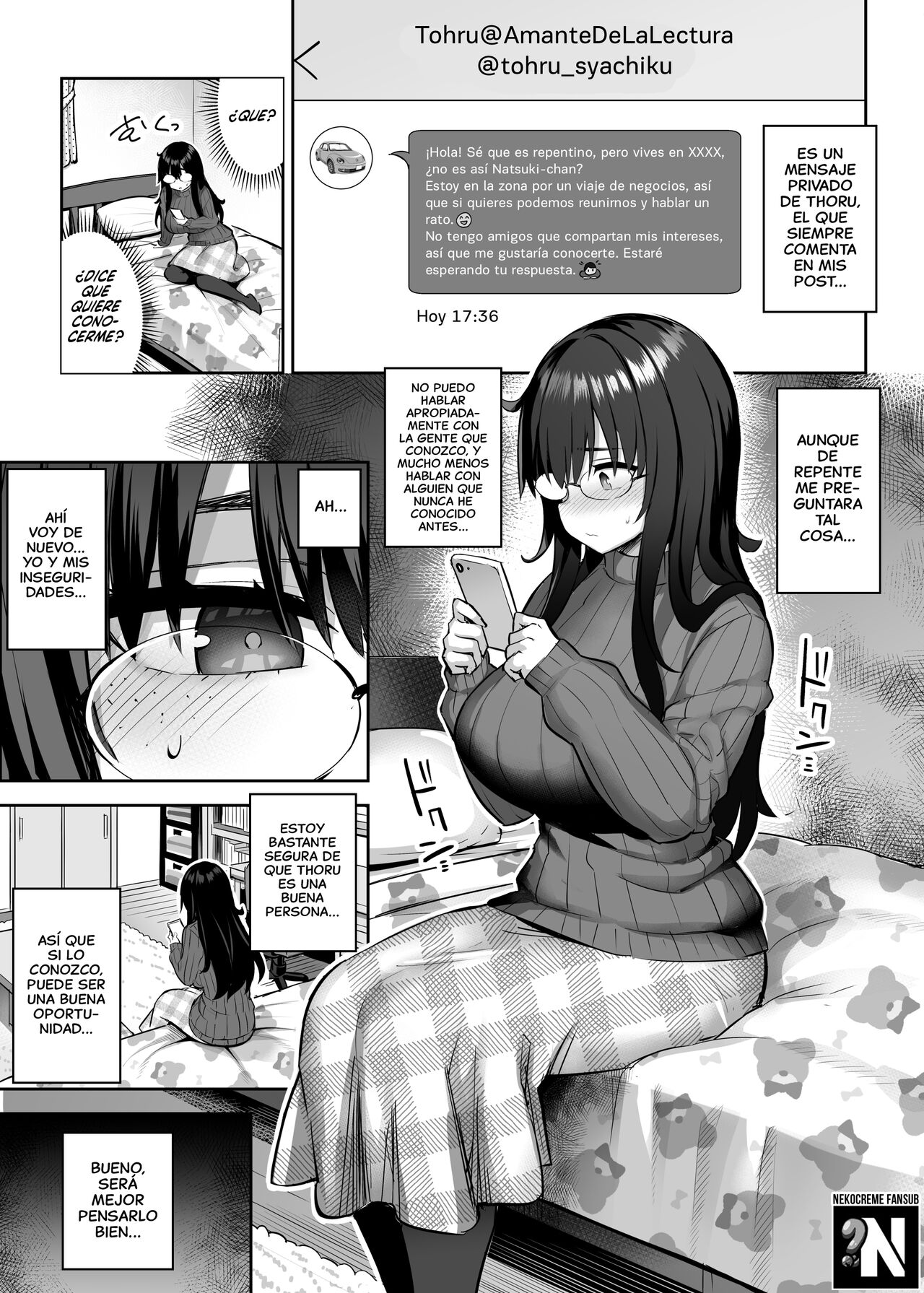 [Ichibocchi (Ichinomiya Yuu)] Moto InCha no Kyonyuu Yariman Imouto ga Erosugite, Onii-chan wa Mou...!! 0 ~Jimiko no Watashi ga Kawatta Riyuu~ | ¡¡No puedo con mi Hermanita comelibros ahora que se convirtió en una puta...!! 0 [Spanish] [NekoCreme] image number 11