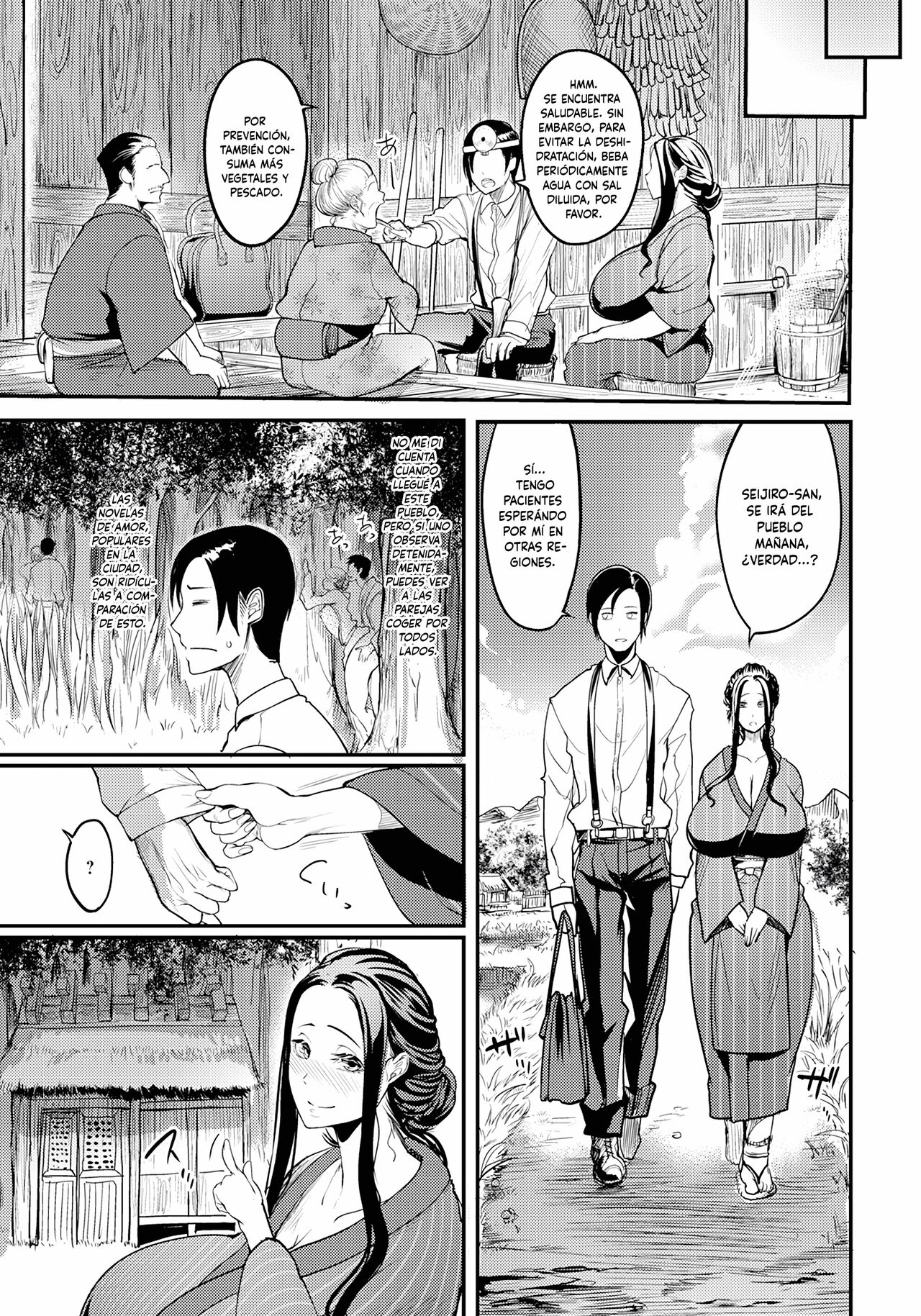 [Remu] Yotogi-mura ~Aru Inaka no Kishuu~ |  Pueblo Yotogi -La extraña costumbre de un pueblo rural- (ANGEL Club 2022-11) [Spanish][KumaTeam][Digital] 13eme image