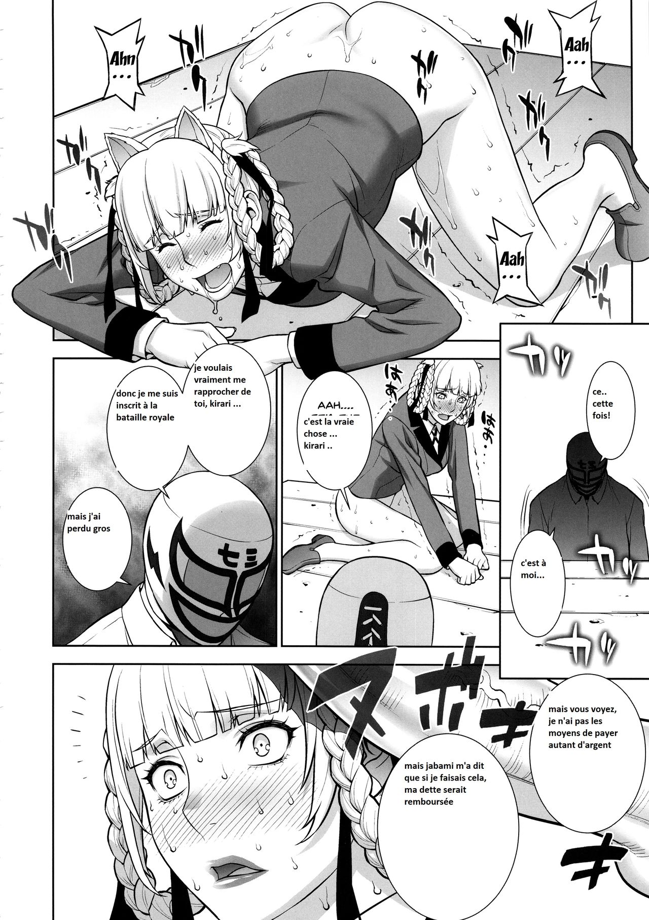 (COMIC1☆13) [Motchie Kingdom (Motchie)] Make mo Maketari 5000 Chouen! | This Defeat Costs 5000 Trillion Yen! (Kakegurui) [French] [Babouh65] numero di immagine  15