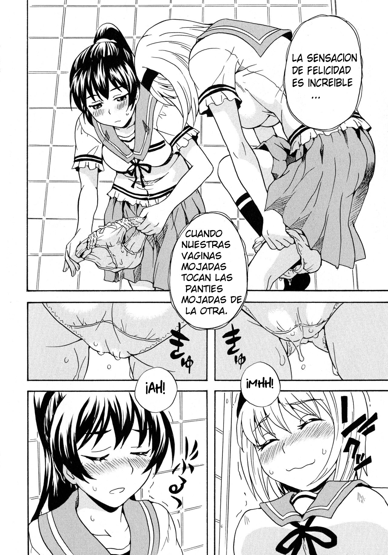 [Sudoo Kaoru] Calendula Joshi Seitokai! ~Wotome no Gogo~ (L -Ladies & Girls Love- 07) [Spanish] [Mugidanshi Fansub] numero di immagine  12