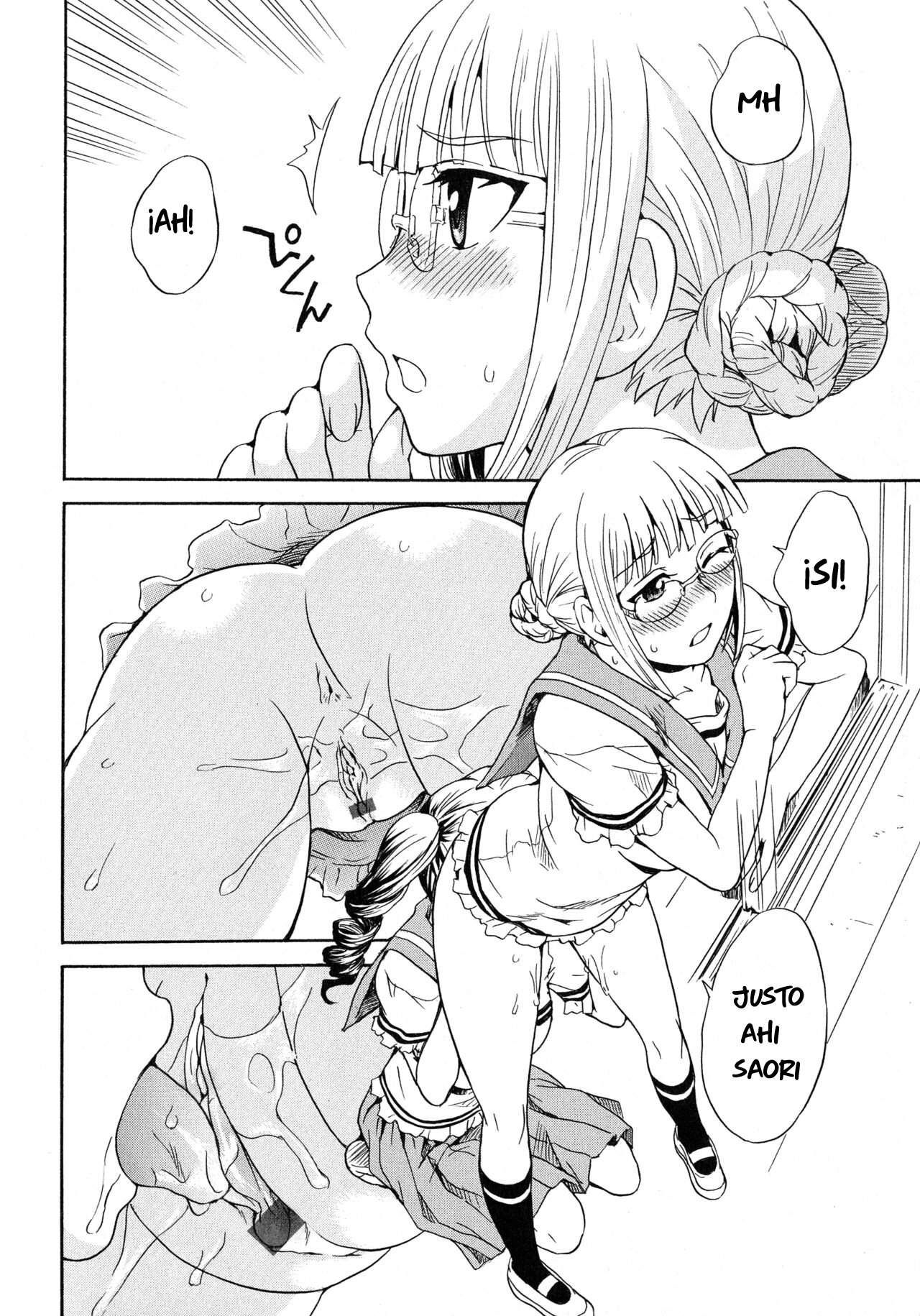 [Sudoo Kaoru] Calendula Joshi Seitokai! ~Wotome no Gogo~ (L -Ladies & Girls Love- 07) [Spanish] [Mugidanshi Fansub] numero di immagine  14