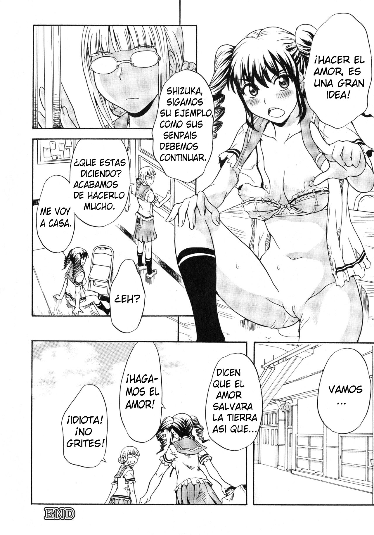 [Sudoo Kaoru] Calendula Joshi Seitokai! ~Wotome no Gogo~ (L -Ladies & Girls Love- 07) [Spanish] [Mugidanshi Fansub] numero di immagine  24