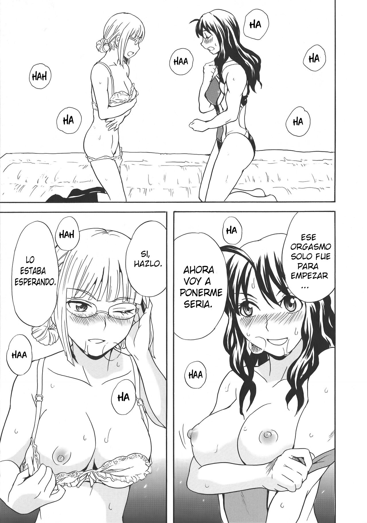 [Sudoo Kaoru] Calendula Joshi Seitokai! Bukatsu Yosan Seikyuu Kaigi Hen Sono 2 | Calendula Girls Student Council! Club Budget Request Meeting Story Part 2 (L -Ladies & Girls Love- 09) [Spanish] [Mugidanshi Fansub] numero di immagine  12