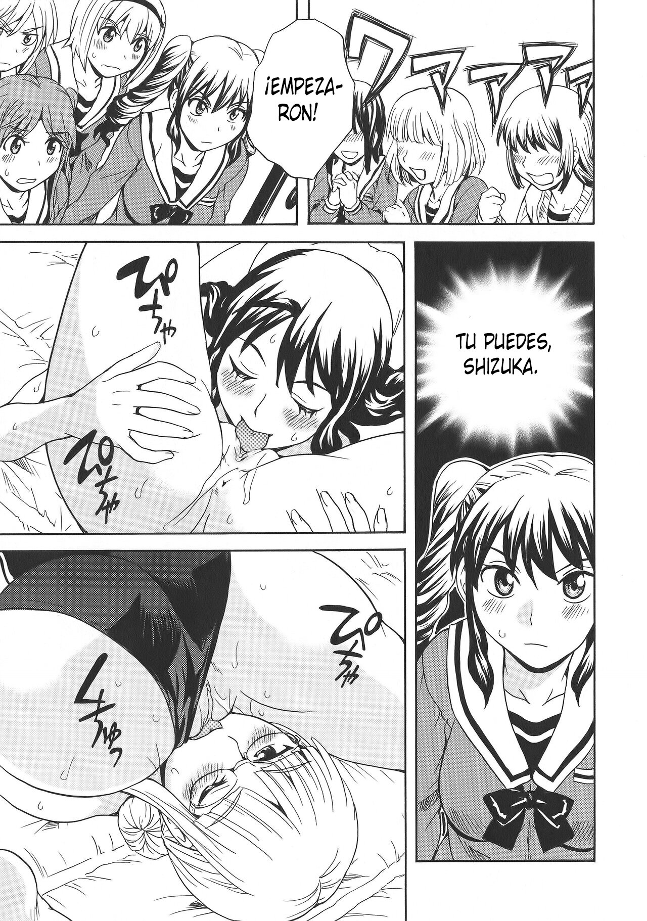 [Sudoo Kaoru] Calendula Joshi Seitokai! Bukatsu Yosan Seikyuu Kaigi Hen Sono 2 | Calendula Girls Student Council! Club Budget Request Meeting Story Part 2 (L -Ladies & Girls Love- 09) [Spanish] [Mugidanshi Fansub] numero di immagine  16