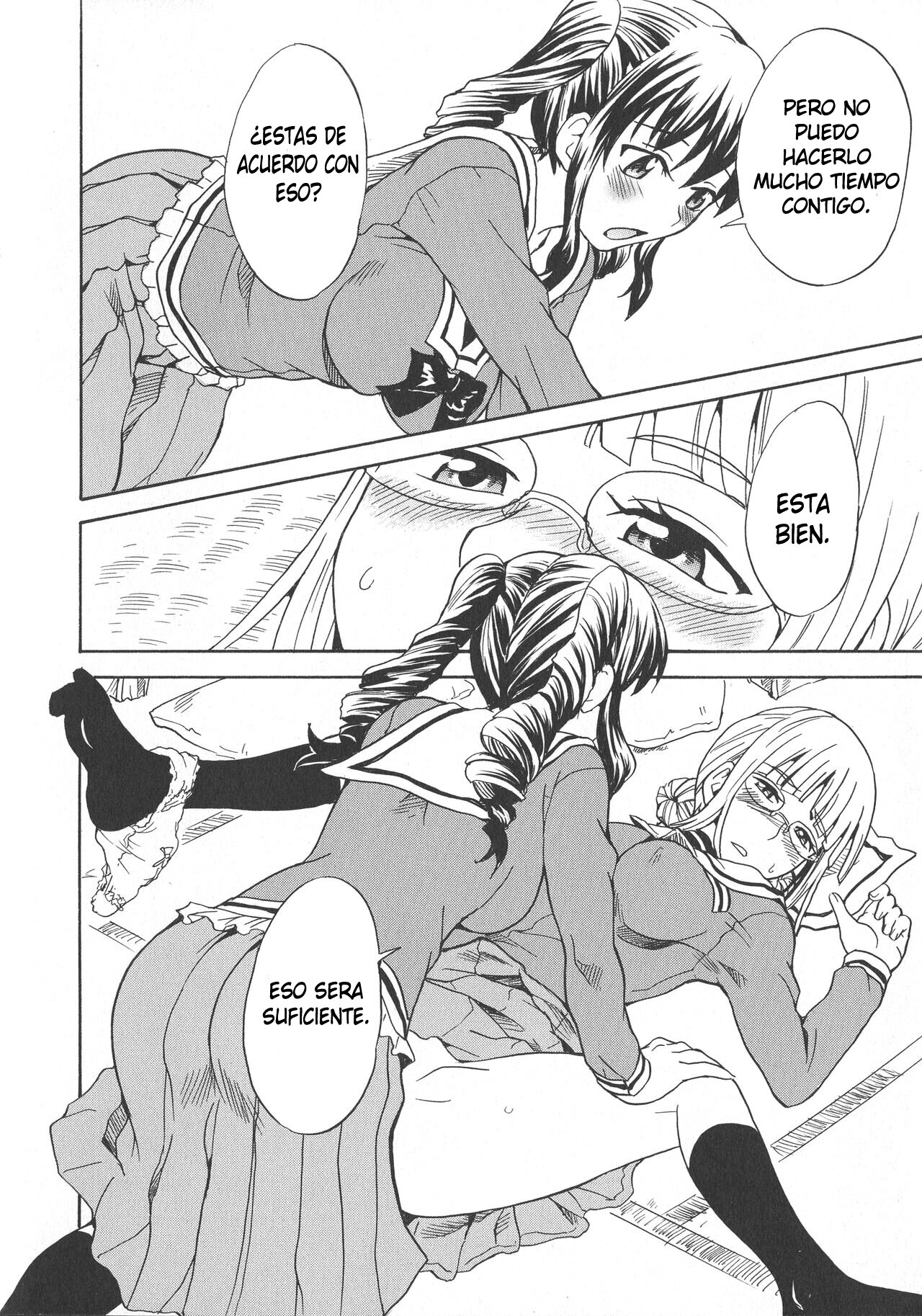 [Sudoo Kaoru] Calendula Joshi Seitokai! Bukatsu Yosan Seikyuu Kaigi Hen Sono 3 | Calendula Girls Student Council! Club Budget Request Meeting Story Part 3 (L -Ladies & Girls Love- 11) [Spanish] [Mugidanshi Fansub] numero di immagine  12