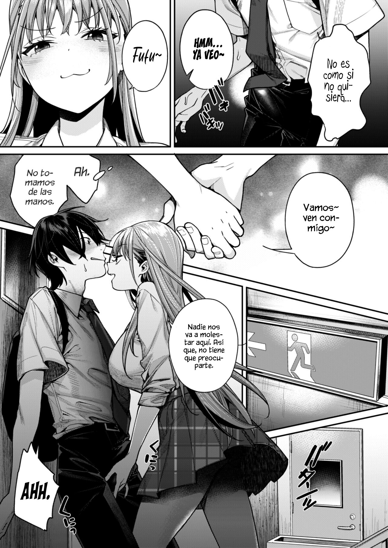[Yakiniku Teikoku (MGMEE)] Shiro Gal Kanojo ga Dekita Riyuu | The reason why i was able to get a white gyaru girlfriend [Spanish] [Digital] 图片编号 7