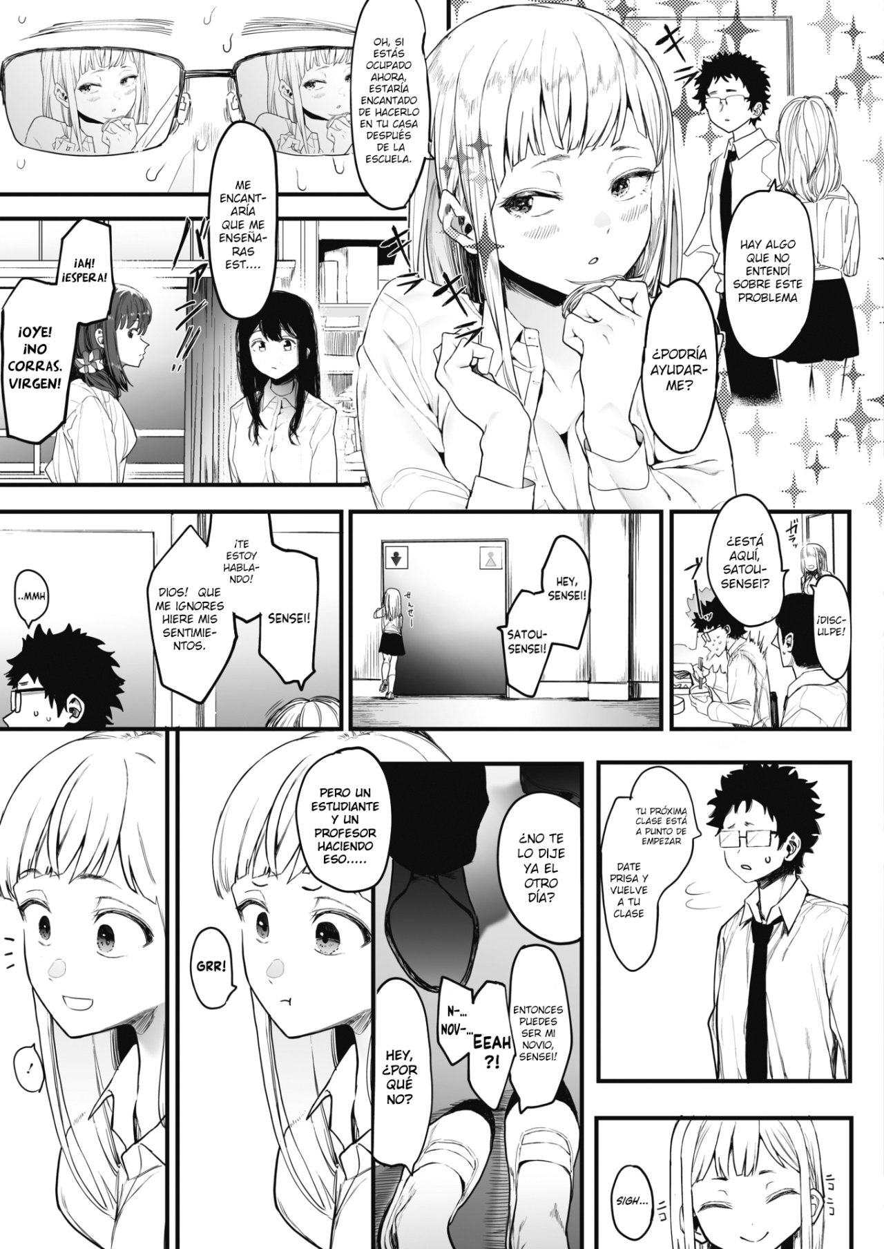 [Eightman] EIGHTMANsensei no okage de Kanojo ga dekimashita! | I Got a Girlfriend with Eightman-sensei's Help! (COMIC HOTMILK 2021-07) [Spanish] [Digital] image number 15