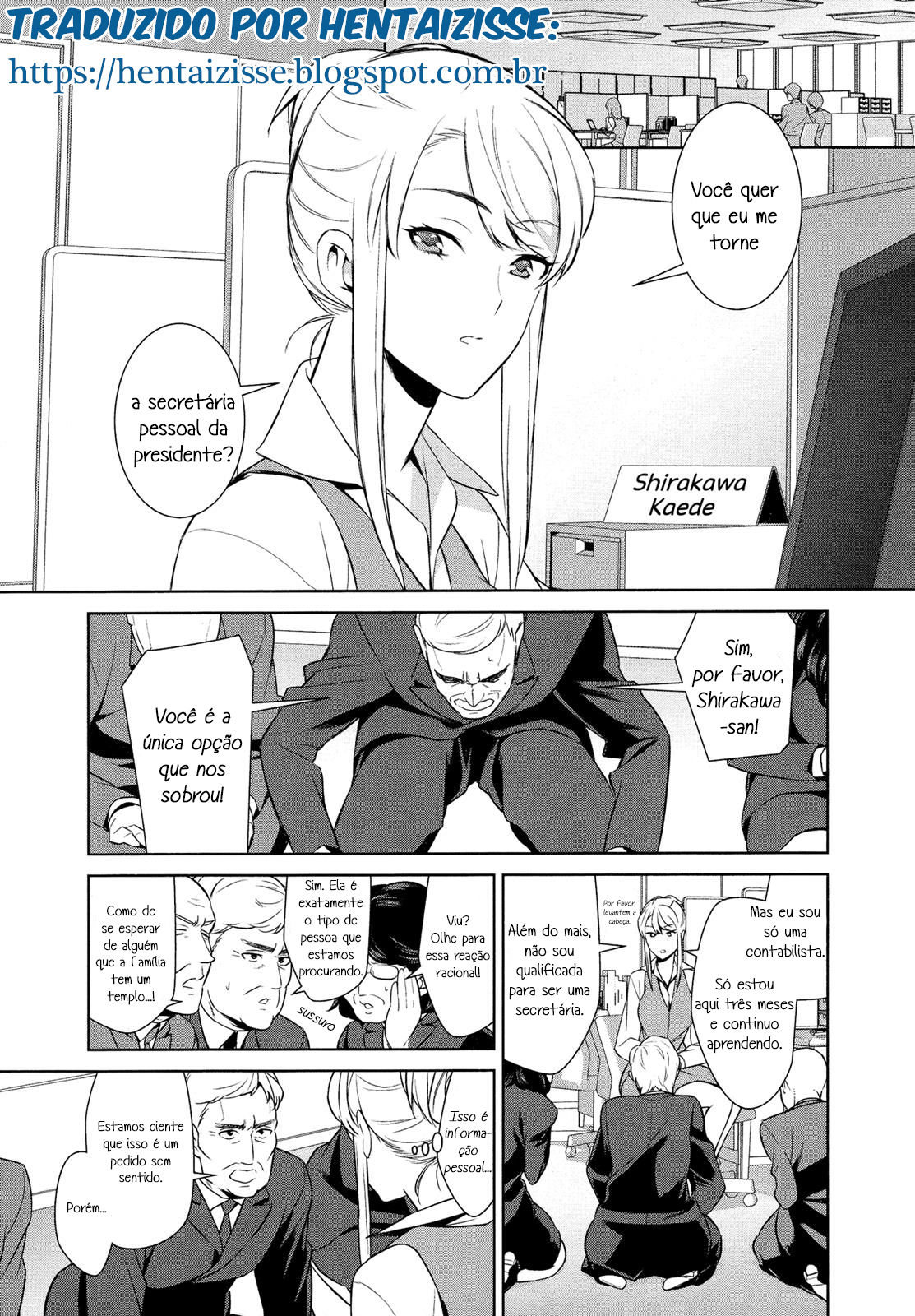 [Comaku] Anmari Sono Ki ni Sasenai de | Don't Make Me So Turned On. Ch. 1 (L Girls 01) [Portuguese-BR] [HentaiZisse] image number 1