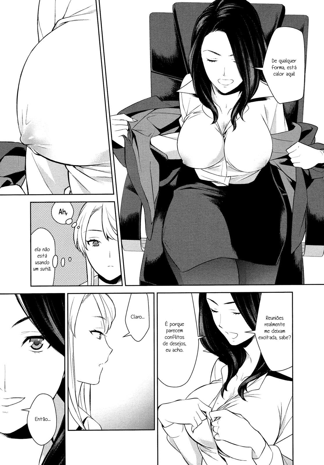 [Comaku] Anmari Sono Ki ni Sasenai de | Don't Make Me So Turned On. Ch. 1 (L Girls 01) [Portuguese-BR] [HentaiZisse] image number 13