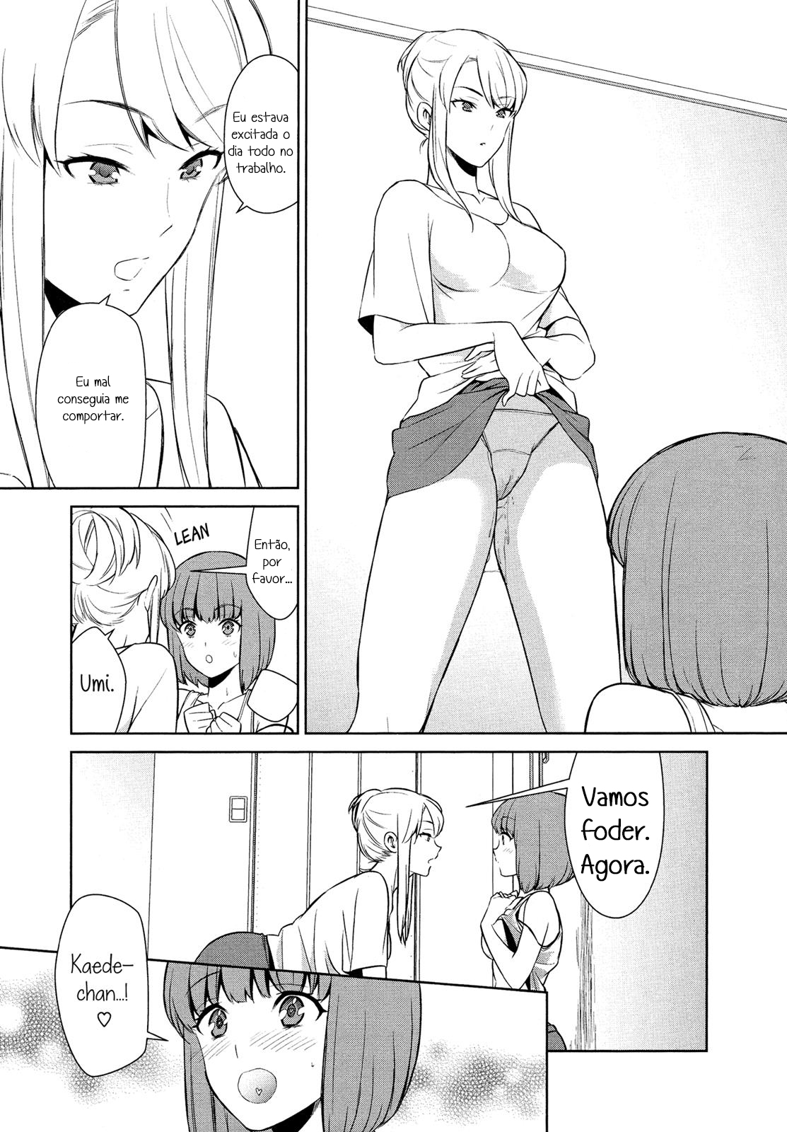 [Comaku] Anmari Sono Ki ni Sasenai de | Don't Make Me So Turned On. Ch. 1 (L Girls 01) [Portuguese-BR] [HentaiZisse] image number 22