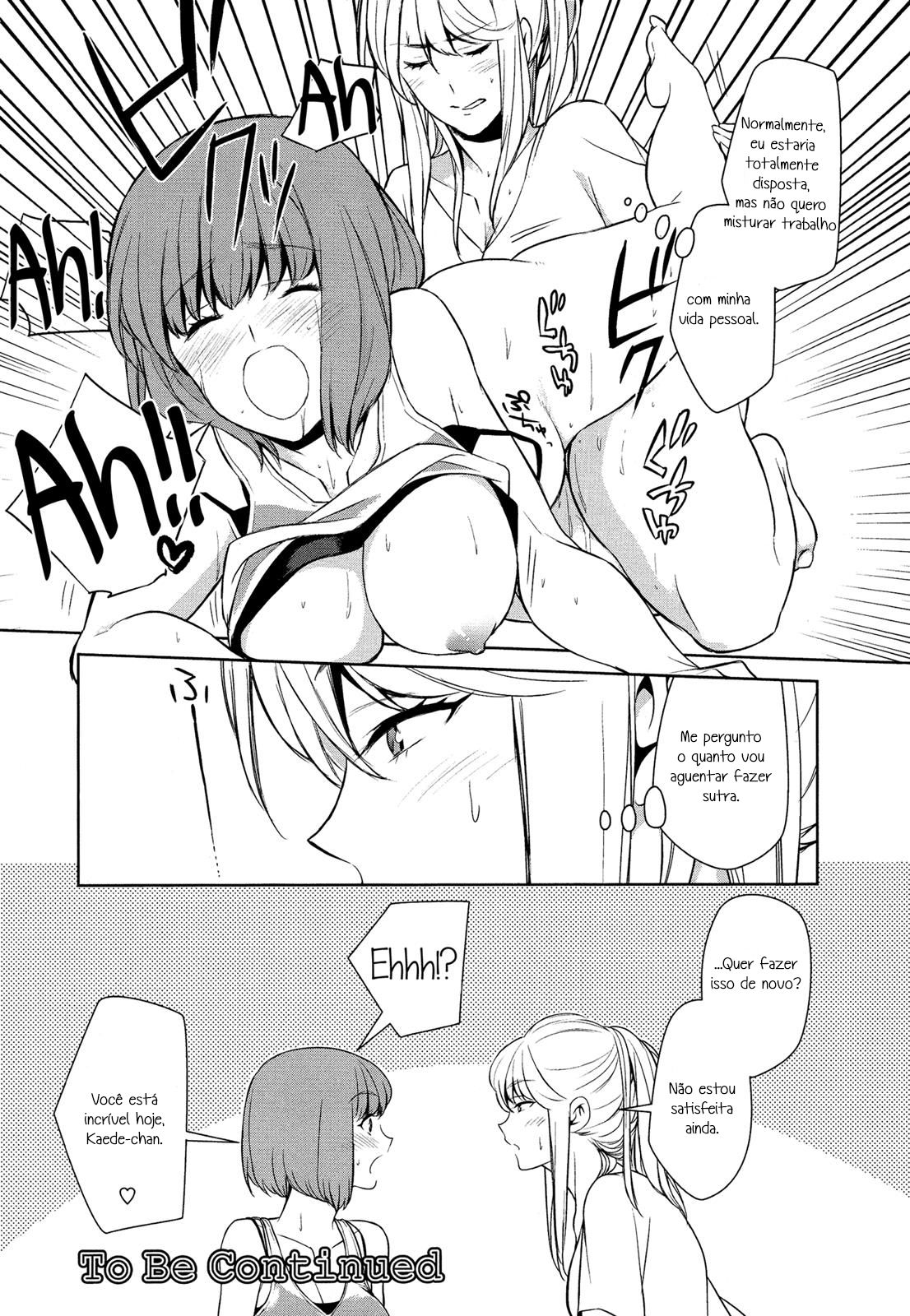 [Comaku] Anmari Sono Ki ni Sasenai de | Don't Make Me So Turned On. Ch. 1 (L Girls 01) [Portuguese-BR] [HentaiZisse] image number 24