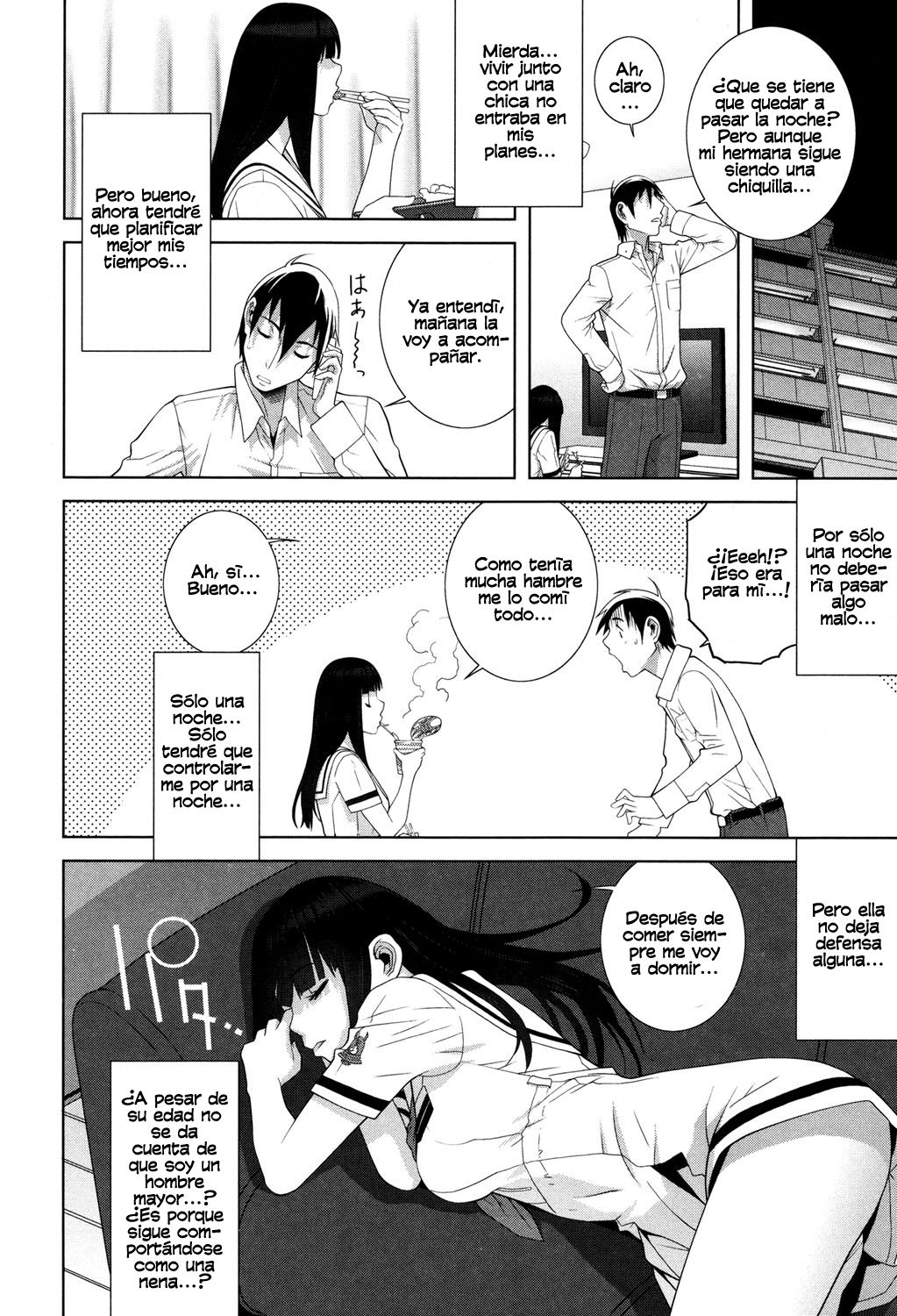 [Shinobu Tanei] Imouto Princess (Giri nara Kyoudai Renai Shite mo Ii yo ne) [Spanish] [Biblioteca Hentai] [Digital] 画像番号 8