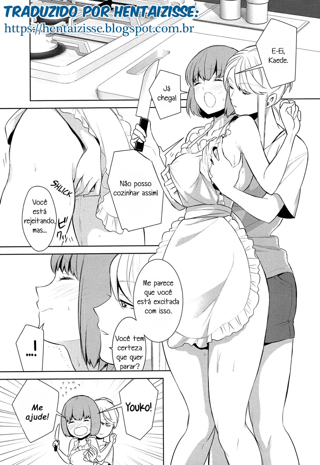 [Comaku] Anmari Sono Ki ni Sasenai de | Don't Make Me So Turned On. Ch. 2 (L Girls 02) [HentaiZisse] [Digital] numero di immagine  1