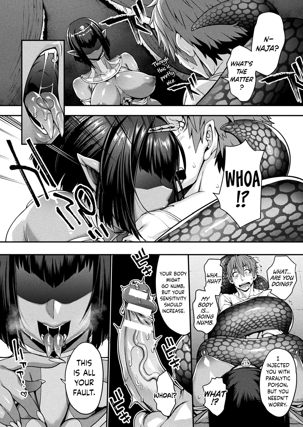 [Jun] Kemonokko Tsuushin ~Hebi Musume Naja~ (COMIC Unreal 2019-06 Vol. 79) [English] {Hennojin} [Digital] image number 18