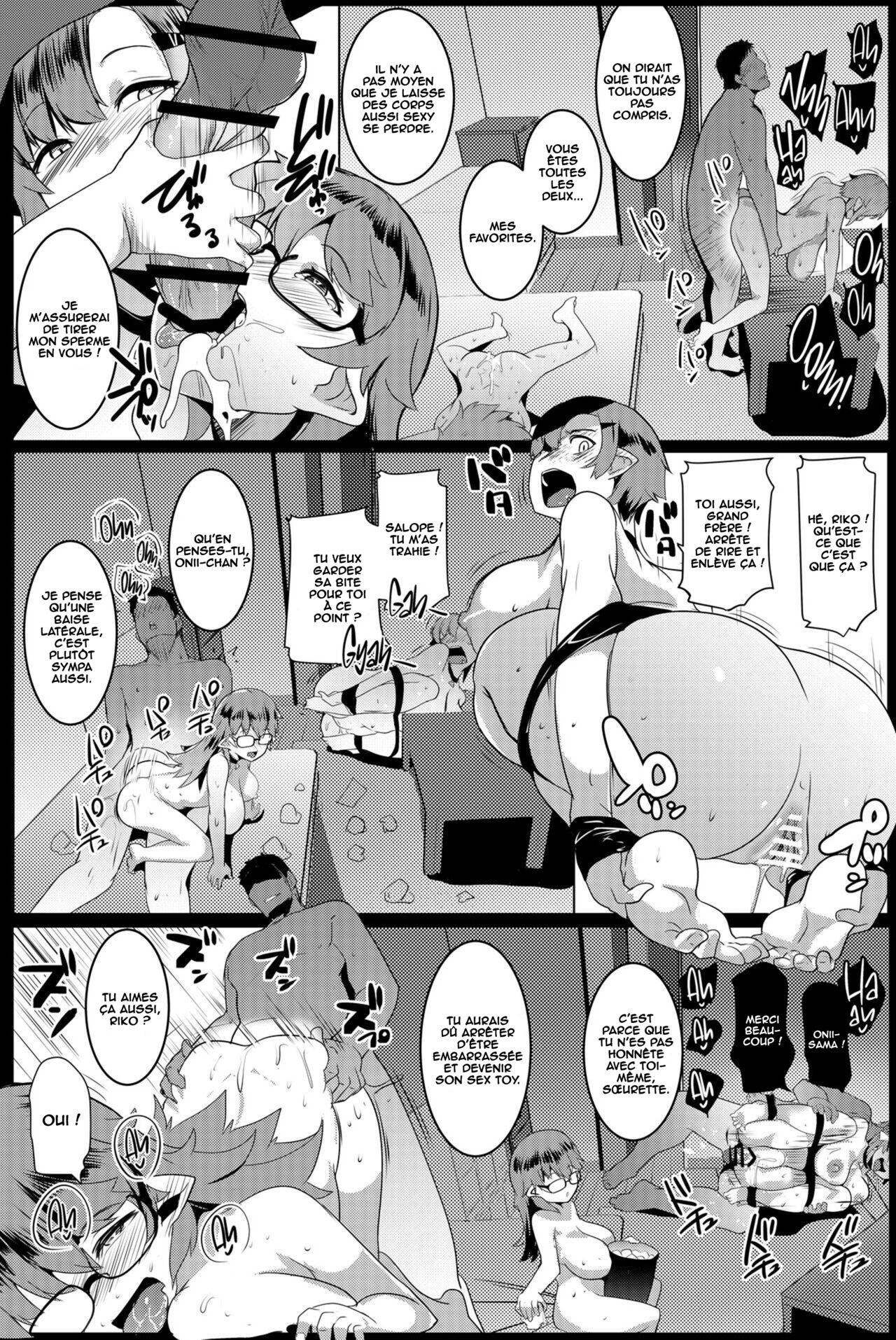 [Hitsuji Kikaku (Muneshiro)] Imouto wa Mesu Orc 5 [French] [O-S] [Digital] image number 22