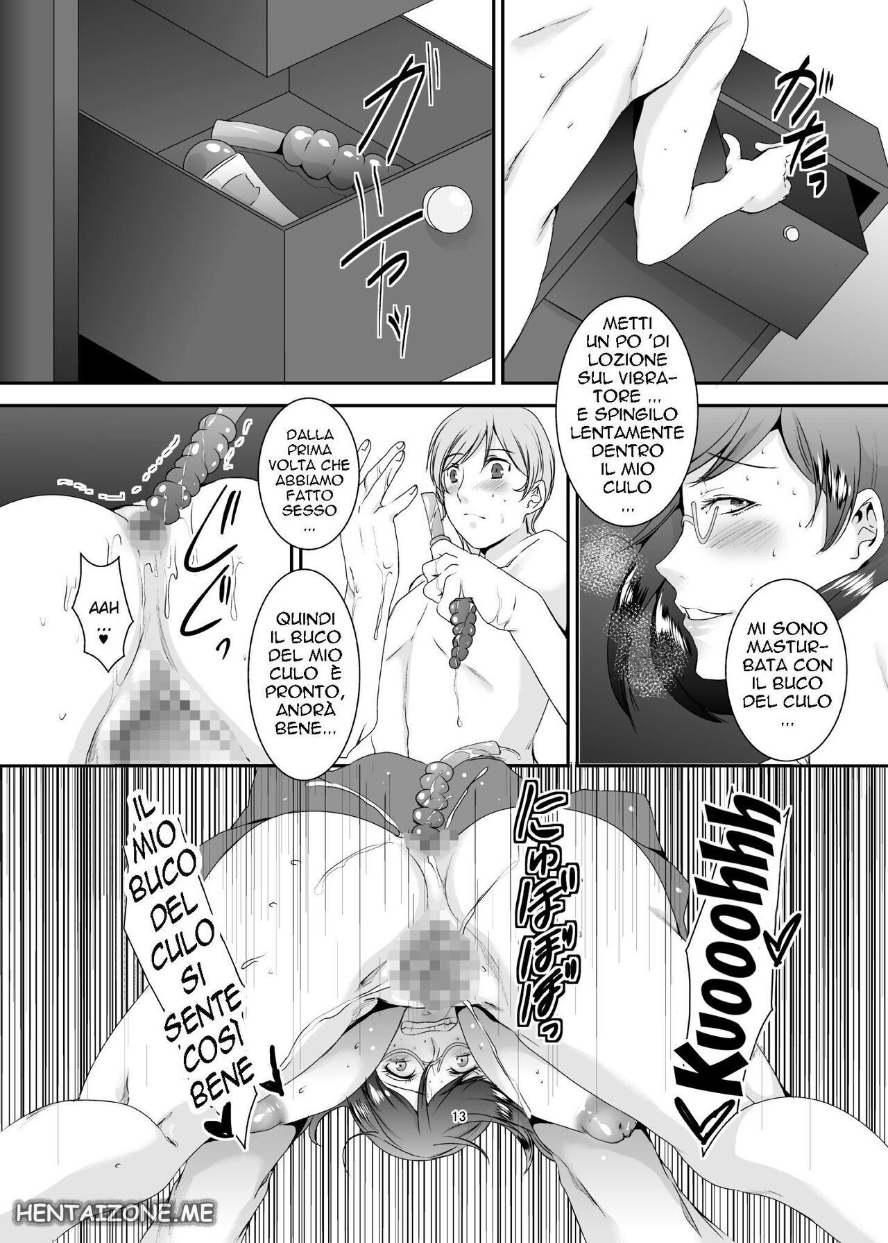 [Sprechchor (Eguchi Chibi)] Oku-sama wa Moto Yariman -Besluted- 5 | Le Milf in Vacanza 5 [Italian] [Digital] 画像番号 14