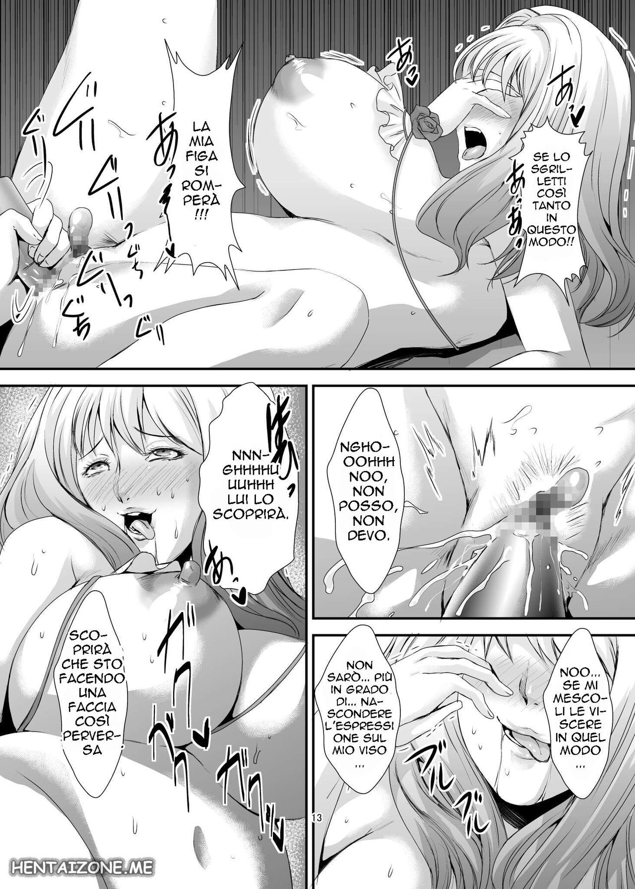 [Sprechchor (Eguchi Chibi)] Oku-sama wa Moto Yariman -Besluted- 6  | Le Milf in Vacanza 6 [Italian] [Digital] 이미지 번호 14