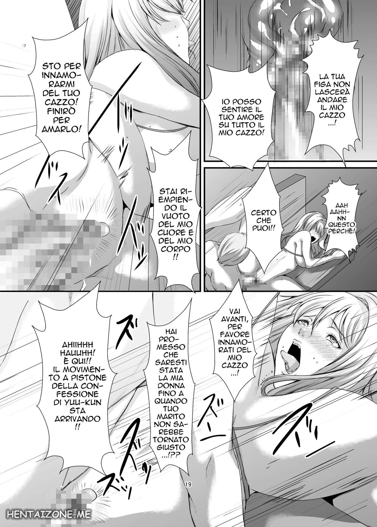 [Sprechchor (Eguchi Chibi)] Oku-sama wa Moto Yariman -Besluted- 6  | Le Milf in Vacanza 6 [Italian] [Digital] 이미지 번호 20