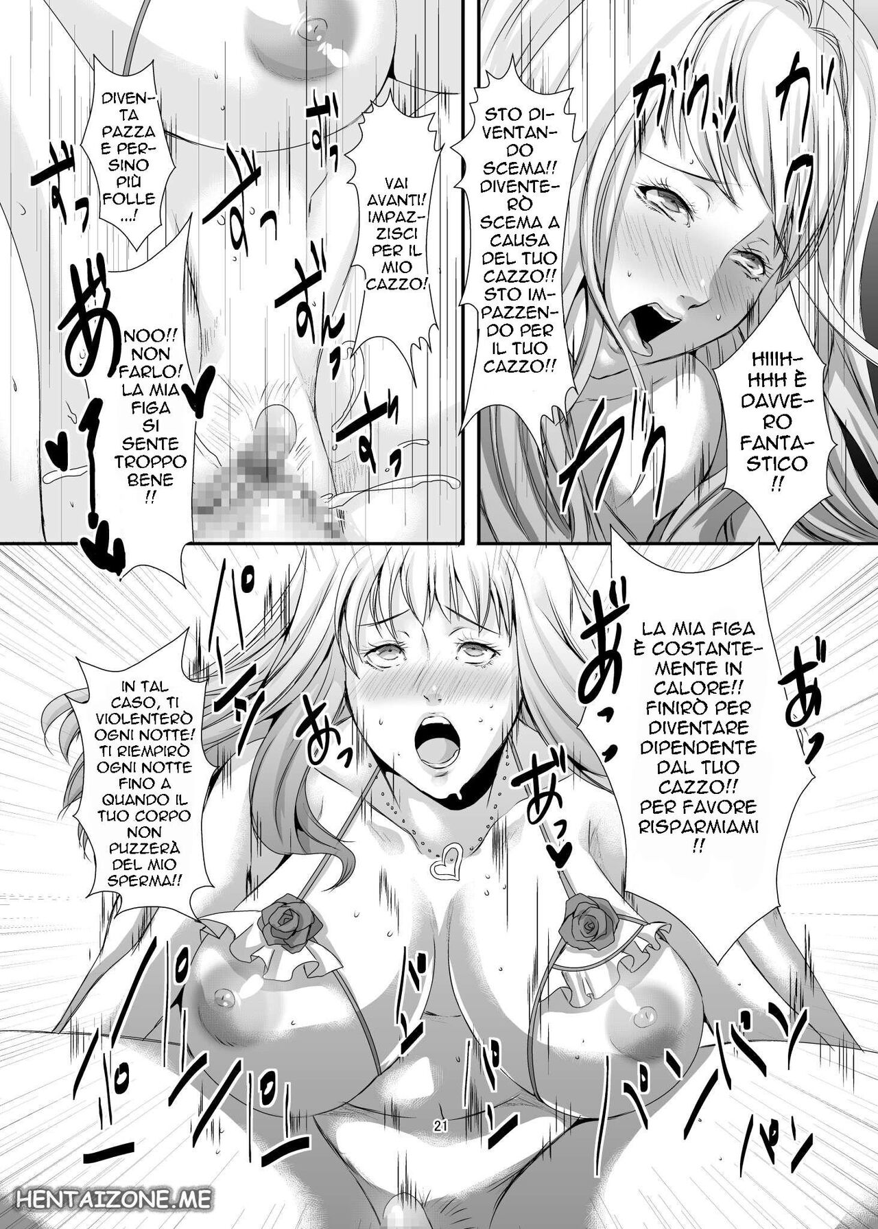 [Sprechchor (Eguchi Chibi)] Oku-sama wa Moto Yariman -Besluted- 6  | Le Milf in Vacanza 6 [Italian] [Digital] 이미지 번호 22