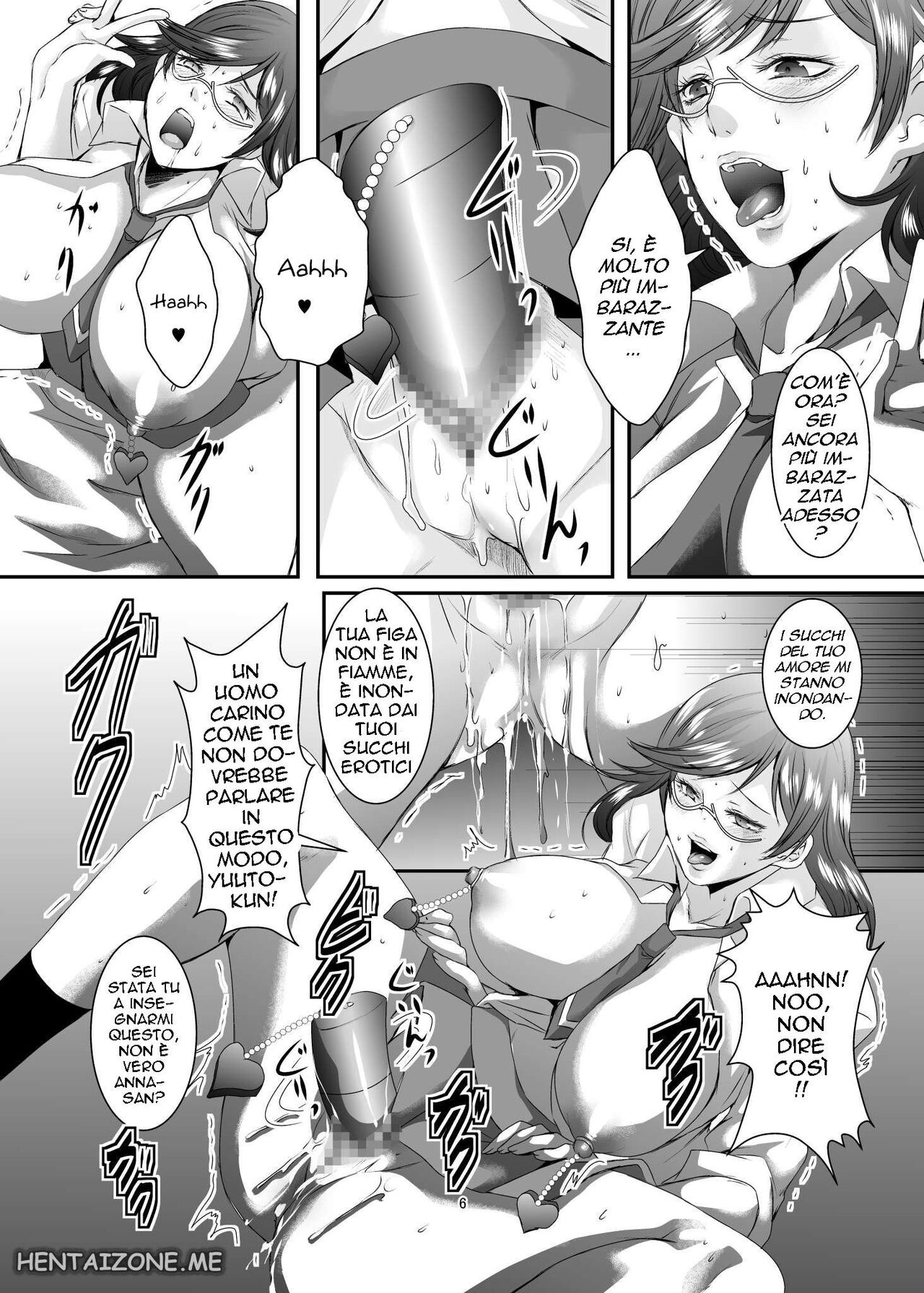 [Sprechchor (Eguchi Chibi)] Oku-sama wa Moto Yariman -Besluted- 7 | Le Milf in Vacanza 7 [Italian] [Digital] image number 7