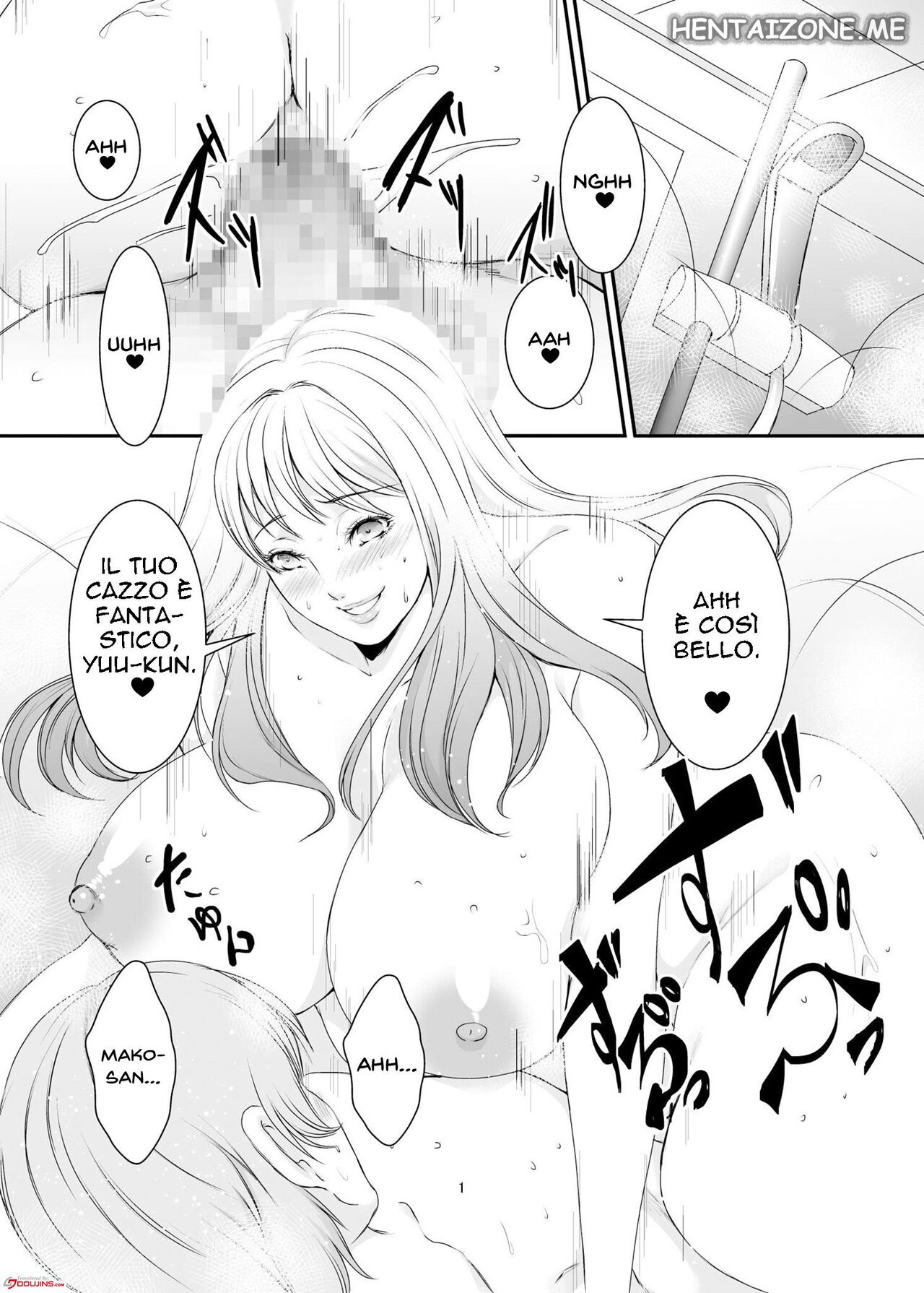 [Sprechchor (Eguchi Chibi)] Oku-sama wa Moto Yariman -Besluted- 8 | Le Milf in Vacanza 8 [Italian] [Digital] image number 2