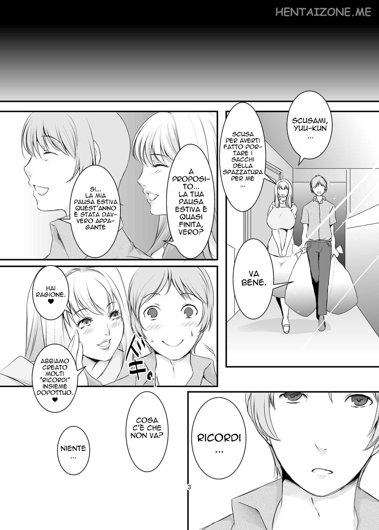 [Sprechchor (Eguchi Chibi)] Oku-sama wa Moto Yariman -Besluted- 8 | Le Milf in Vacanza 8 [Italian] [Digital] image number 4