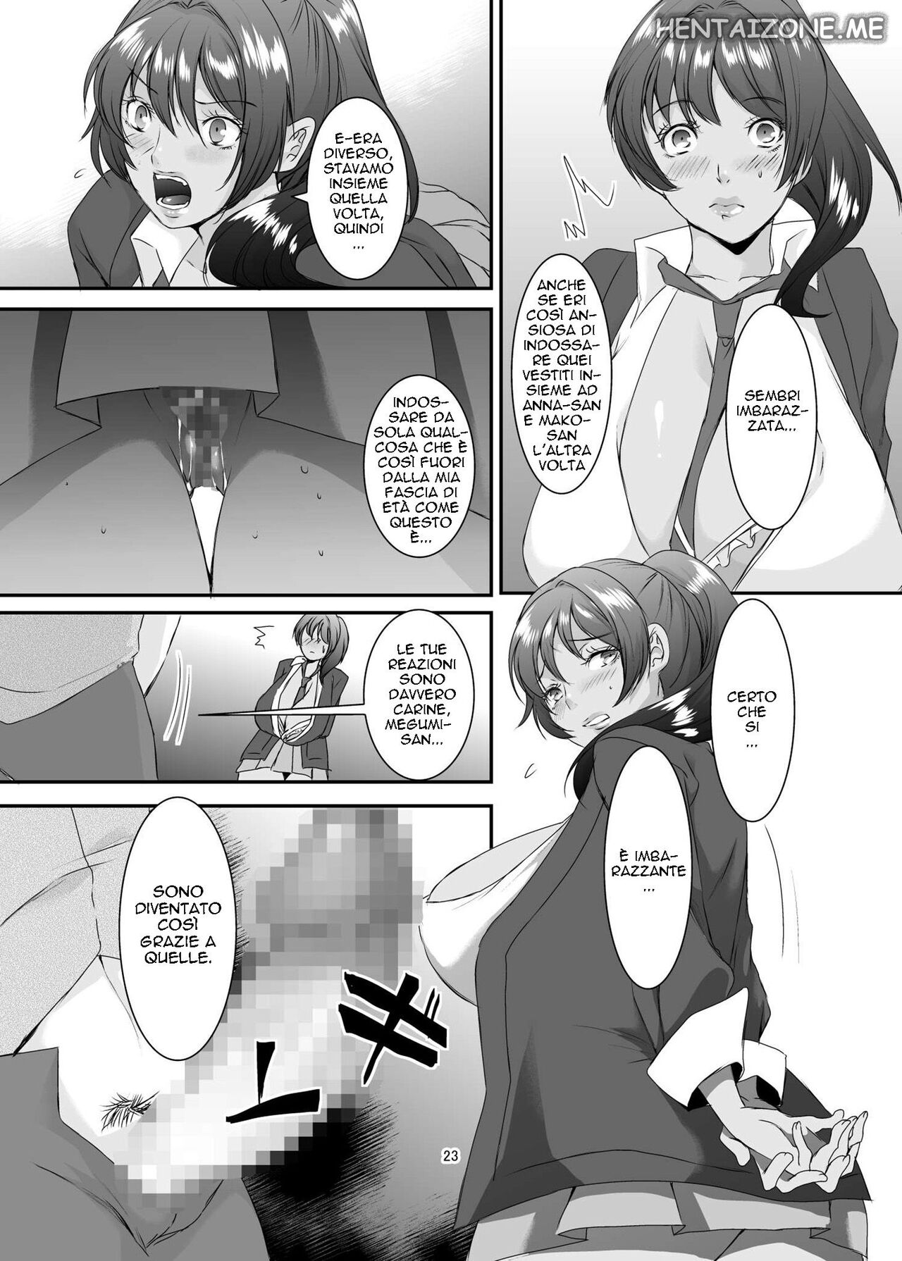 [Sprechchor (Eguchi Chibi)] Oku-sama wa Moto Yariman -Besluted- 8 | Le Milf in Vacanza 8 [Italian] [Digital] image number 24