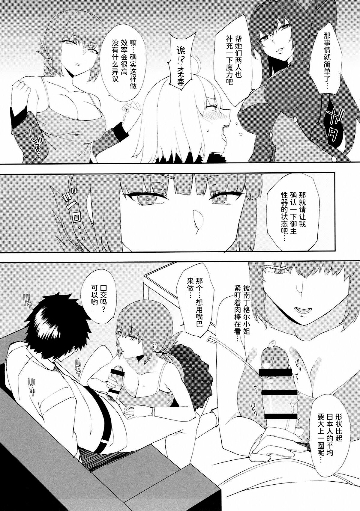 (C93) [Nukotigura (Nekonose Hajime)] Maryoku Kyoukyuu de Gouhou Ecchi (Fate/Grand Order) [Chinese] [甜族星人x我不看本子个人汉化] 画像番号 7