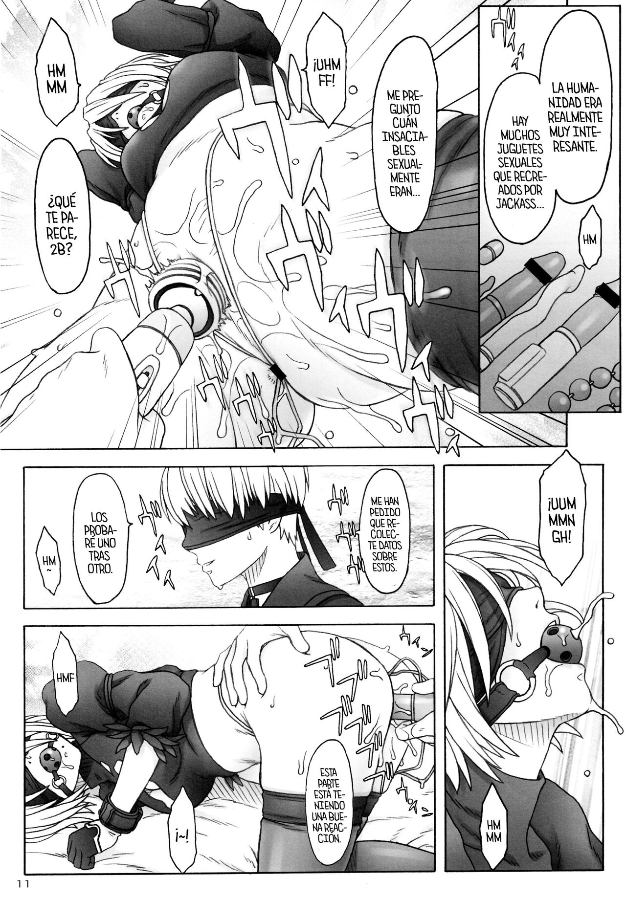 (C92) [The Knight of the Pants (Tsuji Takeshi)] AFFECTUS (NieR:Automata) [Spanish] [Mr. Nugget] 图片编号 9