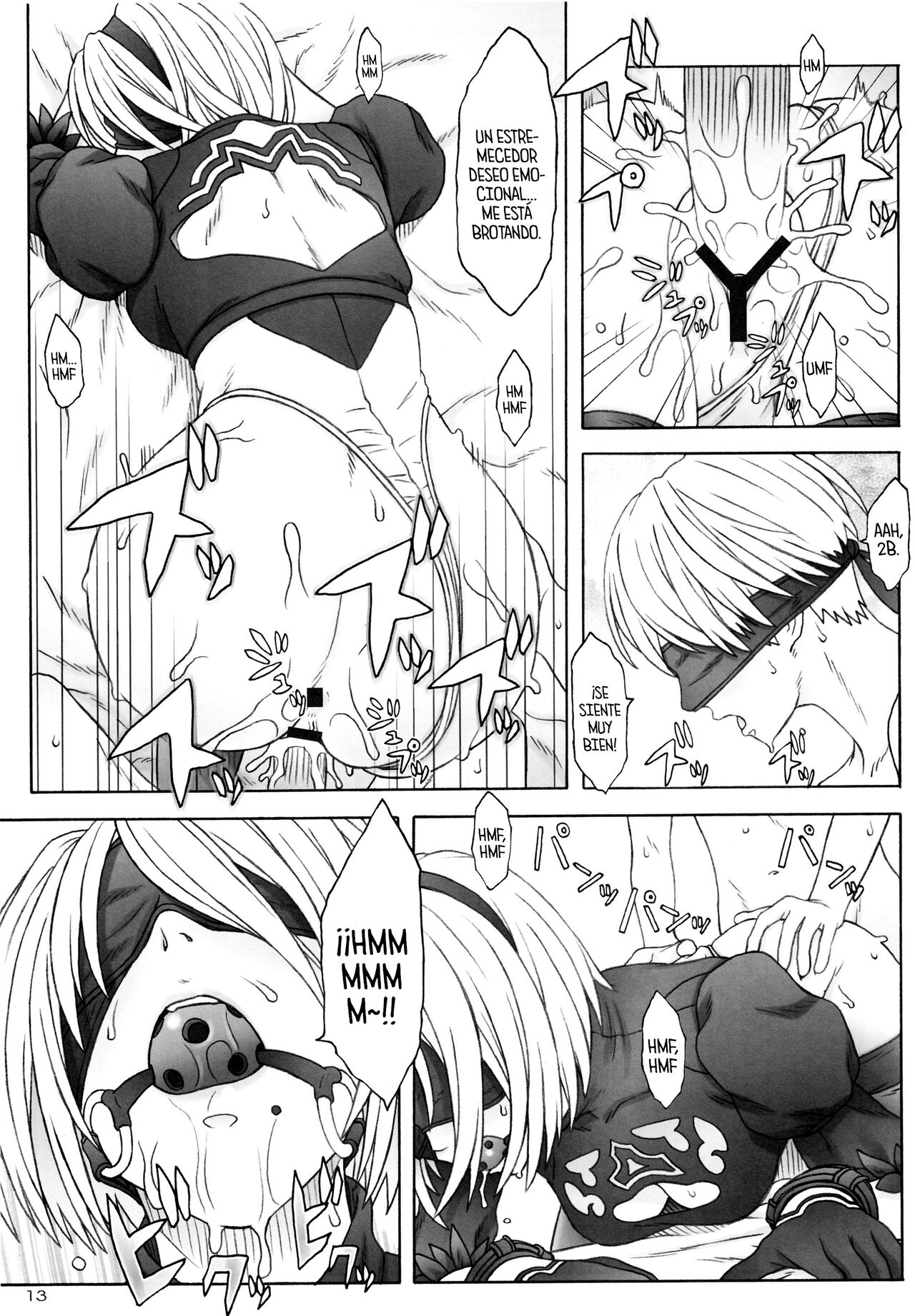 (C92) [The Knight of the Pants (Tsuji Takeshi)] AFFECTUS (NieR:Automata) [Spanish] [Mr. Nugget] 图片编号 11