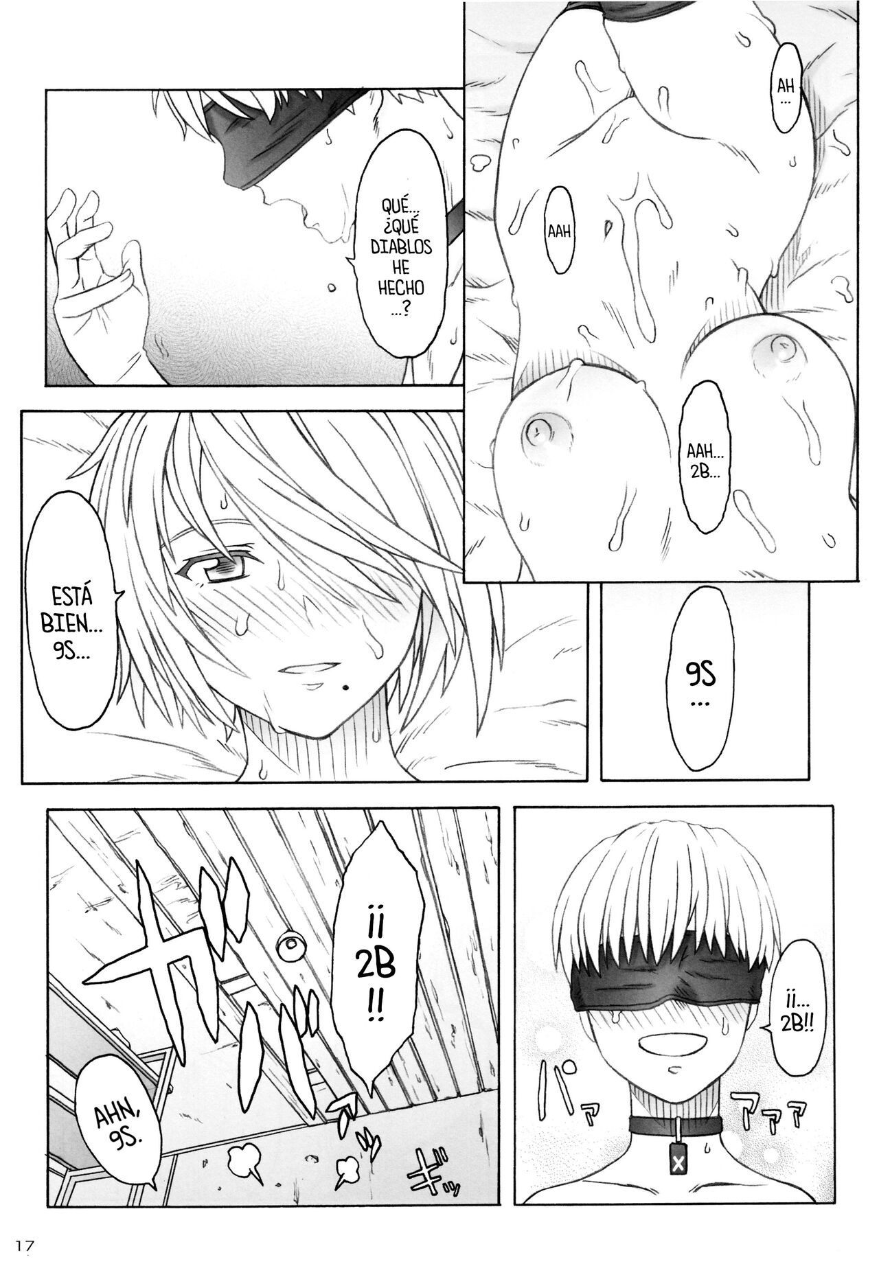 (C92) [The Knight of the Pants (Tsuji Takeshi)] AFFECTUS (NieR:Automata) [Spanish] [Mr. Nugget] 图片编号 15