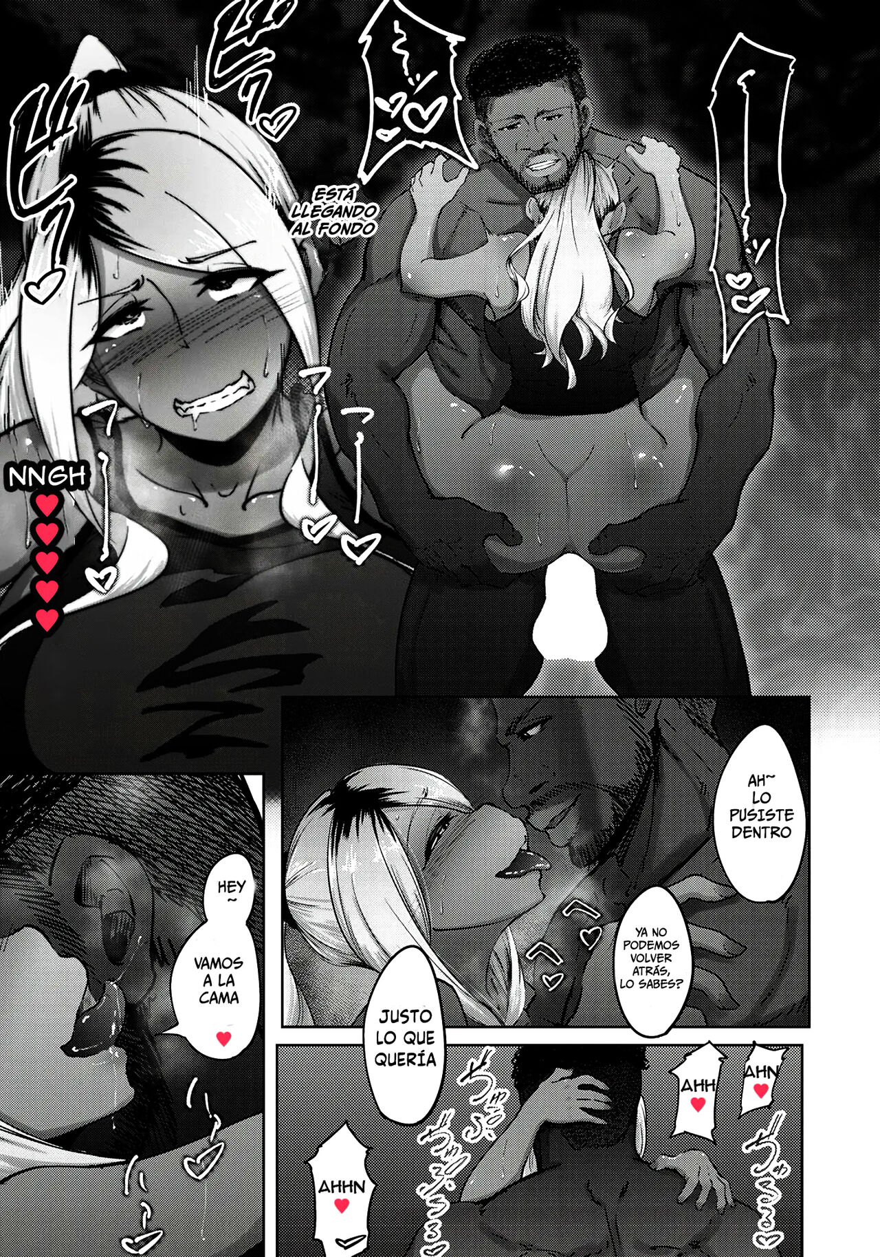 [Rasson] Kuro gal Tsuma no Uwaki no Hajimekata (ANGEL Club 2020-01) [Spanish] [TekolScan] [Digital] 画像番号 13