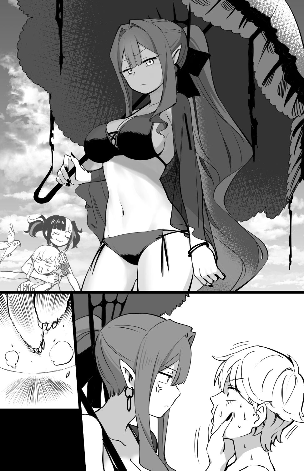 [Hirunagi] Bishou Tokuiten no Hamabe nite (Fate/Grand Order) Bildnummer 3