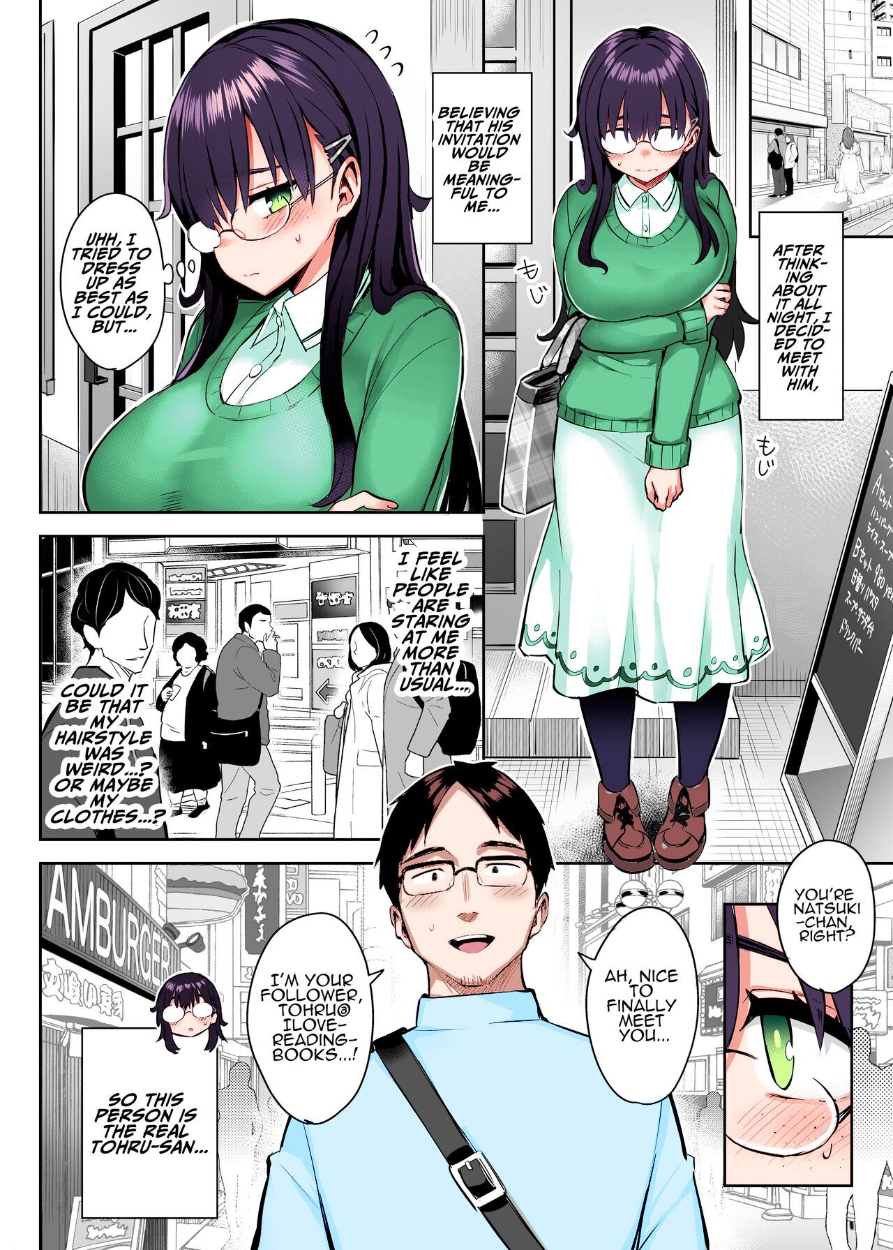 [Ichibocchi (Ichinomiya Yuu)] Moto InCha no Kyonyuu Yariman Imouto ga Erosugite, Onii-chan wa Mou...!! 0 ~Jimiko no Watashi ga Kawatta Riyuu~ | I Can't Handle My Former Bookworm Little Sister Now That She's a Slut! ~A Whore is Born~ [English] [C 图片编号 11