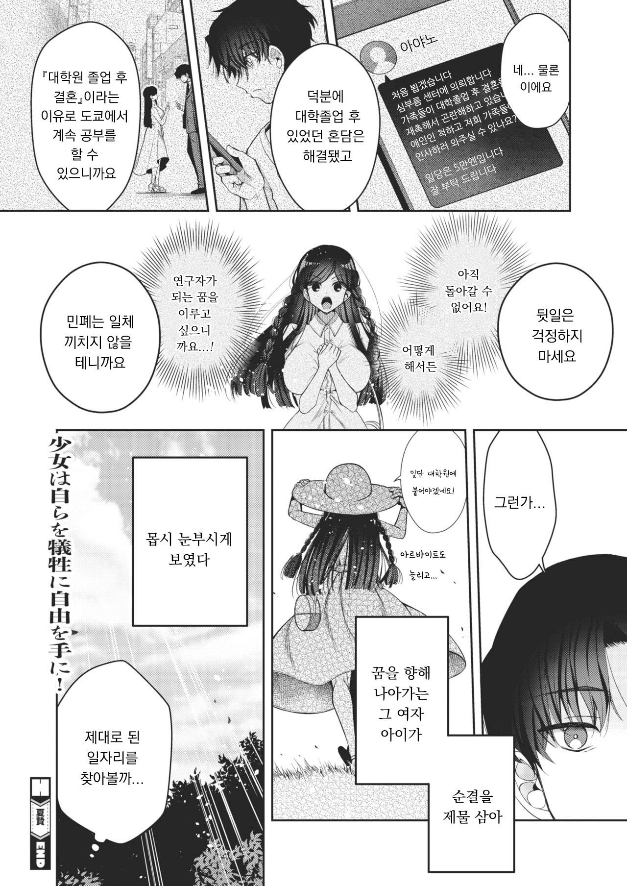 [Izumiya Otoha] Natsunie (COMIC HOTMILK 2023-01) [Korean] [Digital] 이미지 번호 22