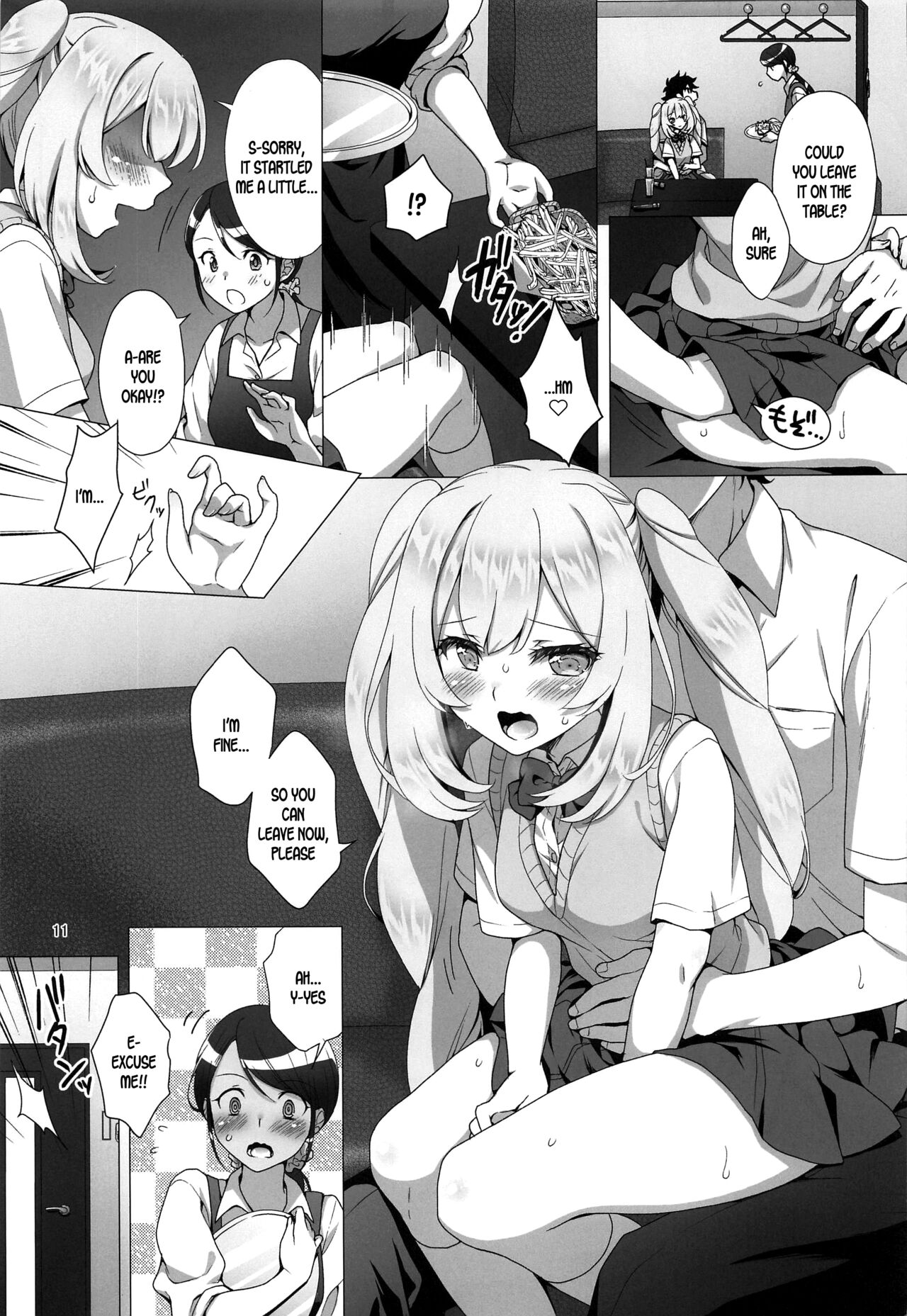 (C100) [Marimo-ya (Mori Marimo)] CHALDEA GIRLS COLLECTION Marie Karaoke Date de Seifuku & Cosplay H Shichau Hon (Fate/Grand Order) [English] [SDTLs] numero di immagine  10