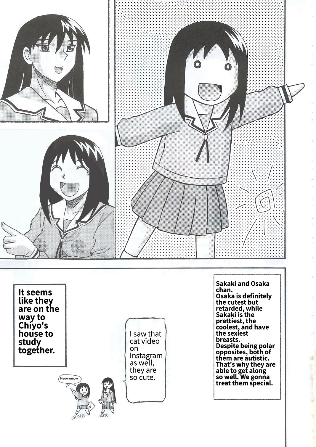 (C63) [Shiroganeya (Ginseiou)] Azumanga NGENTOT (Azumanga Daioh) numero di immagine  17