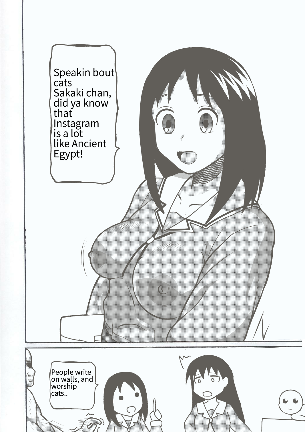 (C63) [Shiroganeya (Ginseiou)] Azumanga NGENTOT (Azumanga Daioh) numero di immagine  19